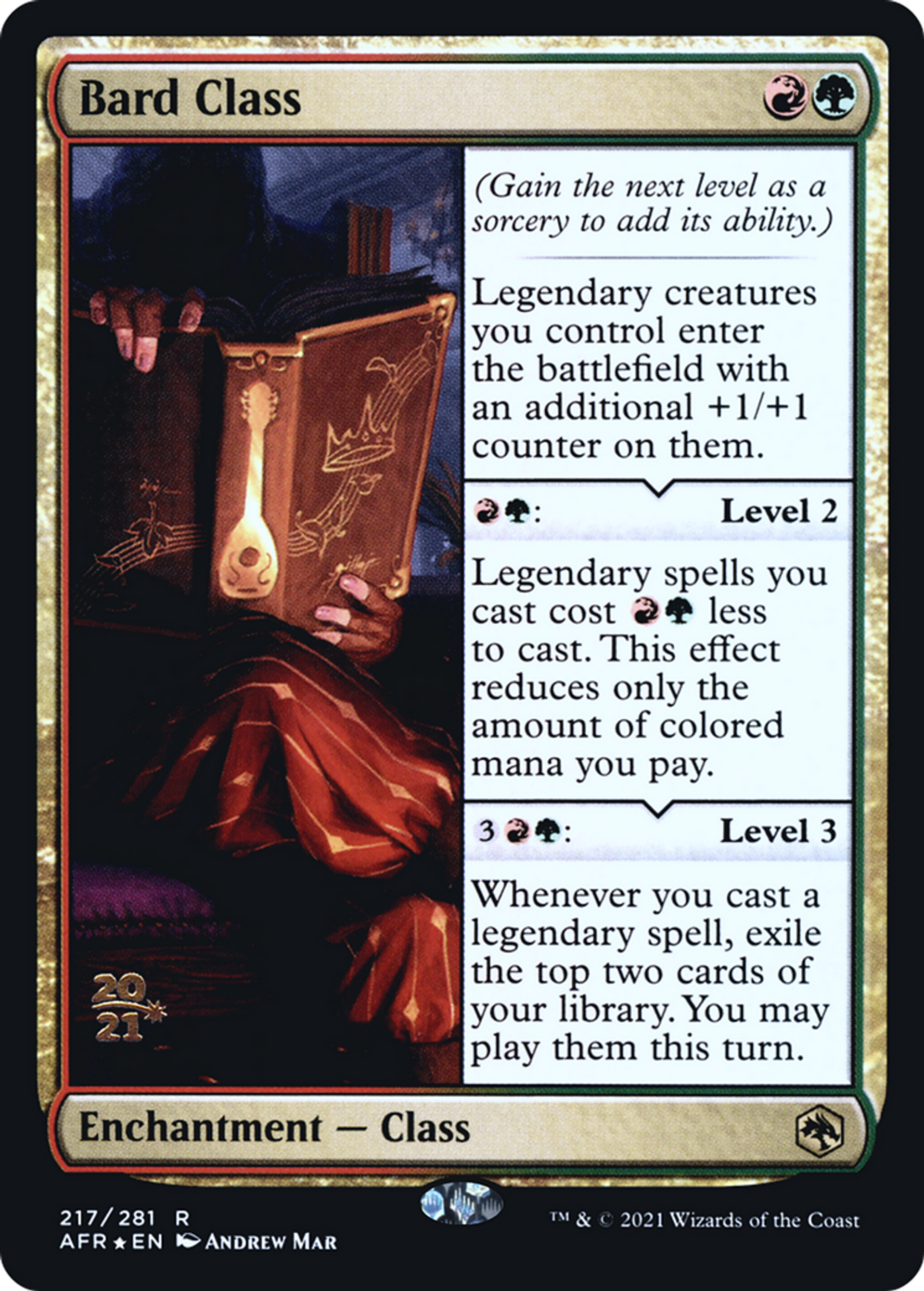 Bard Class — Adventures in the Forgotten Realms Promos — Magic: The Gathering