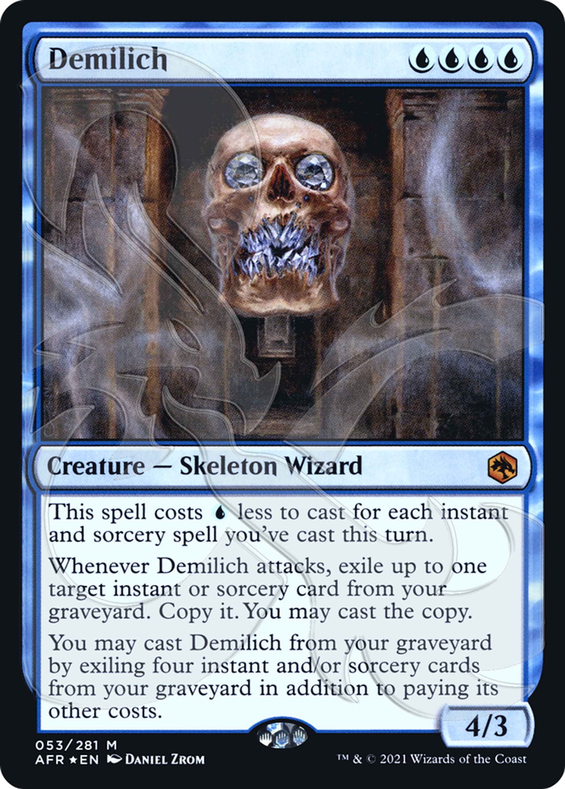 Demilich — Adventures in the Forgotten Realms Promos — Magic: The Gathering