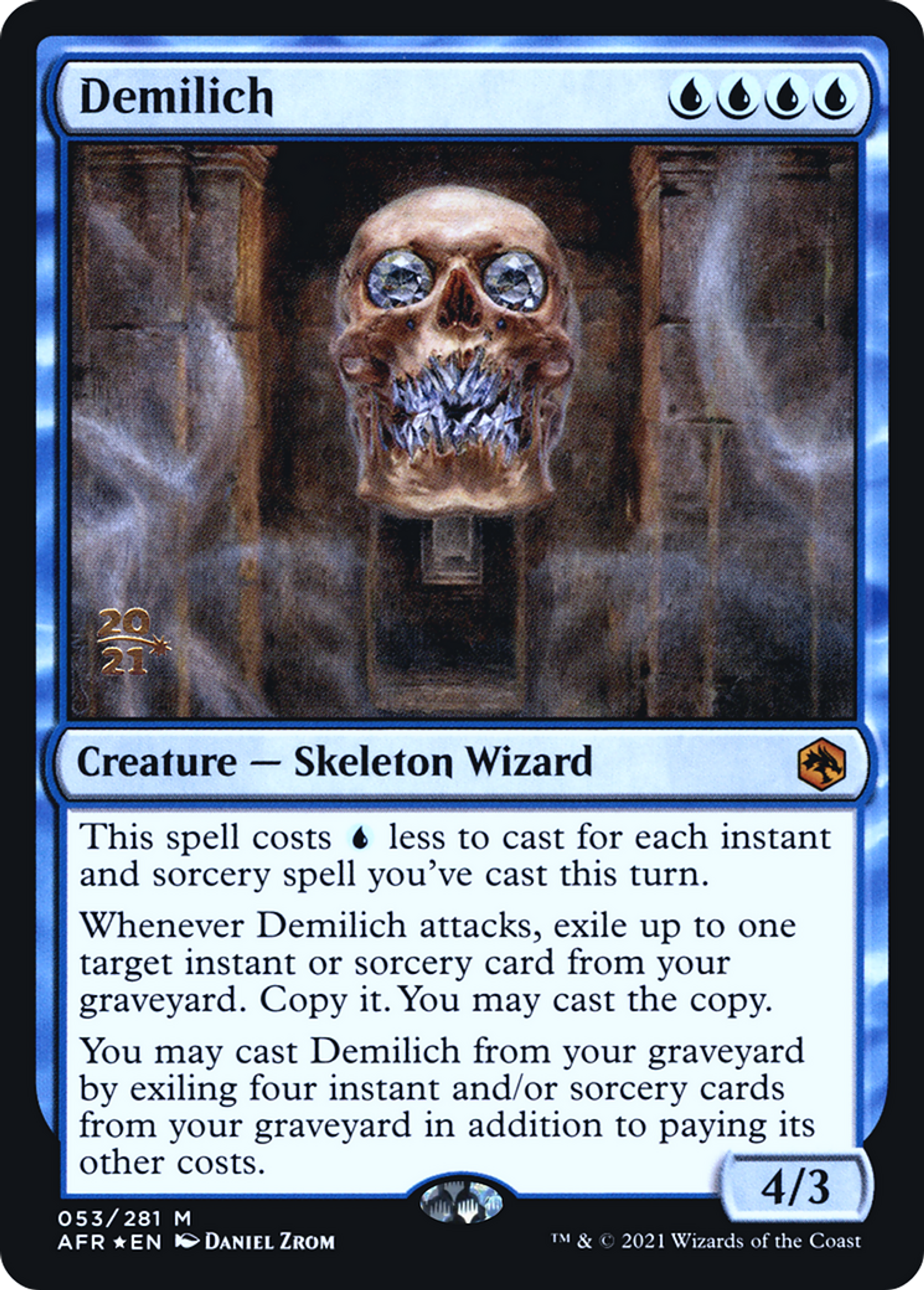 Demilich — Adventures in the Forgotten Realms Promos — Magic: The Gathering