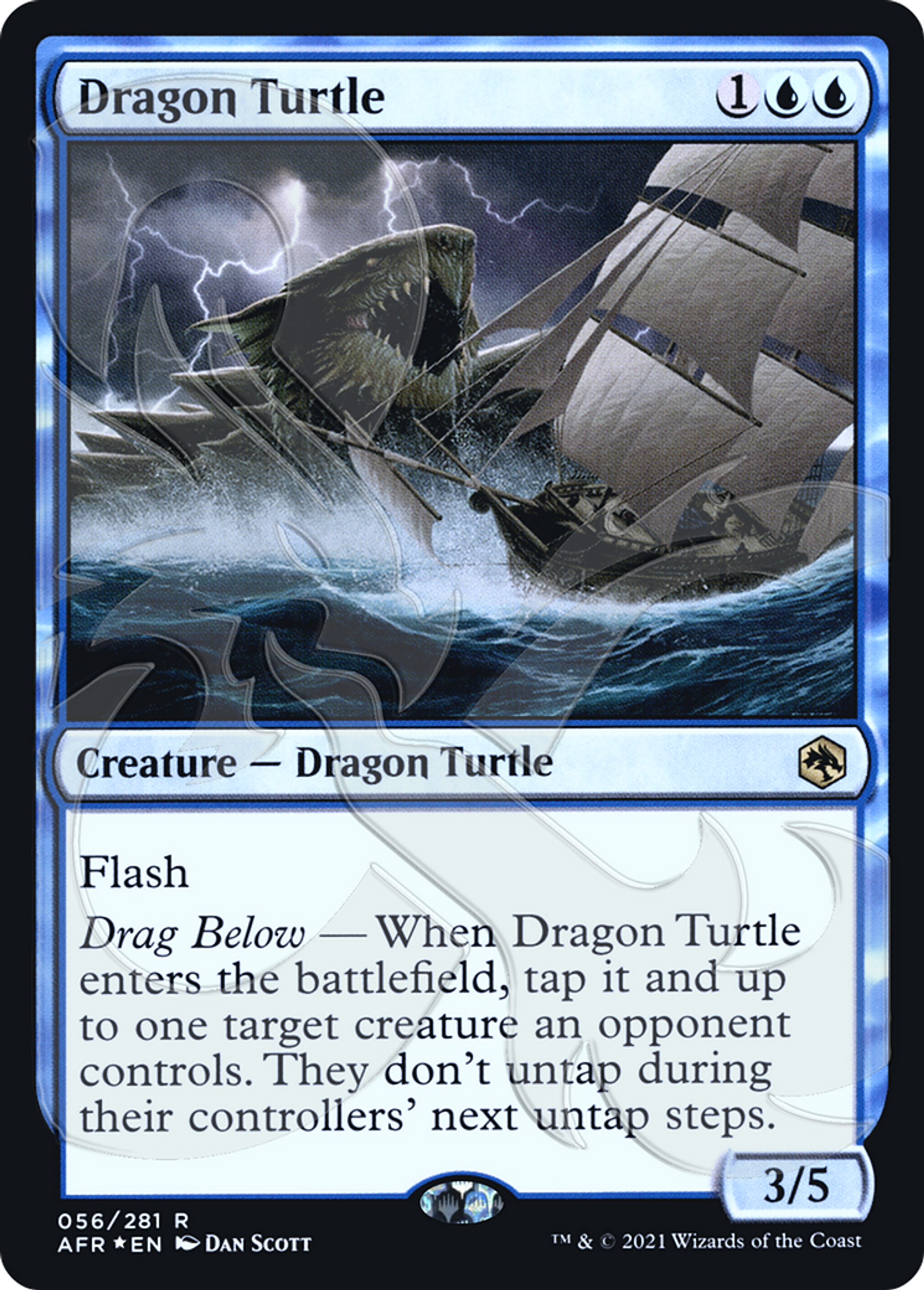 Dragon Turtle — Adventures in the Forgotten Realms Promos — Magic: The Gathering