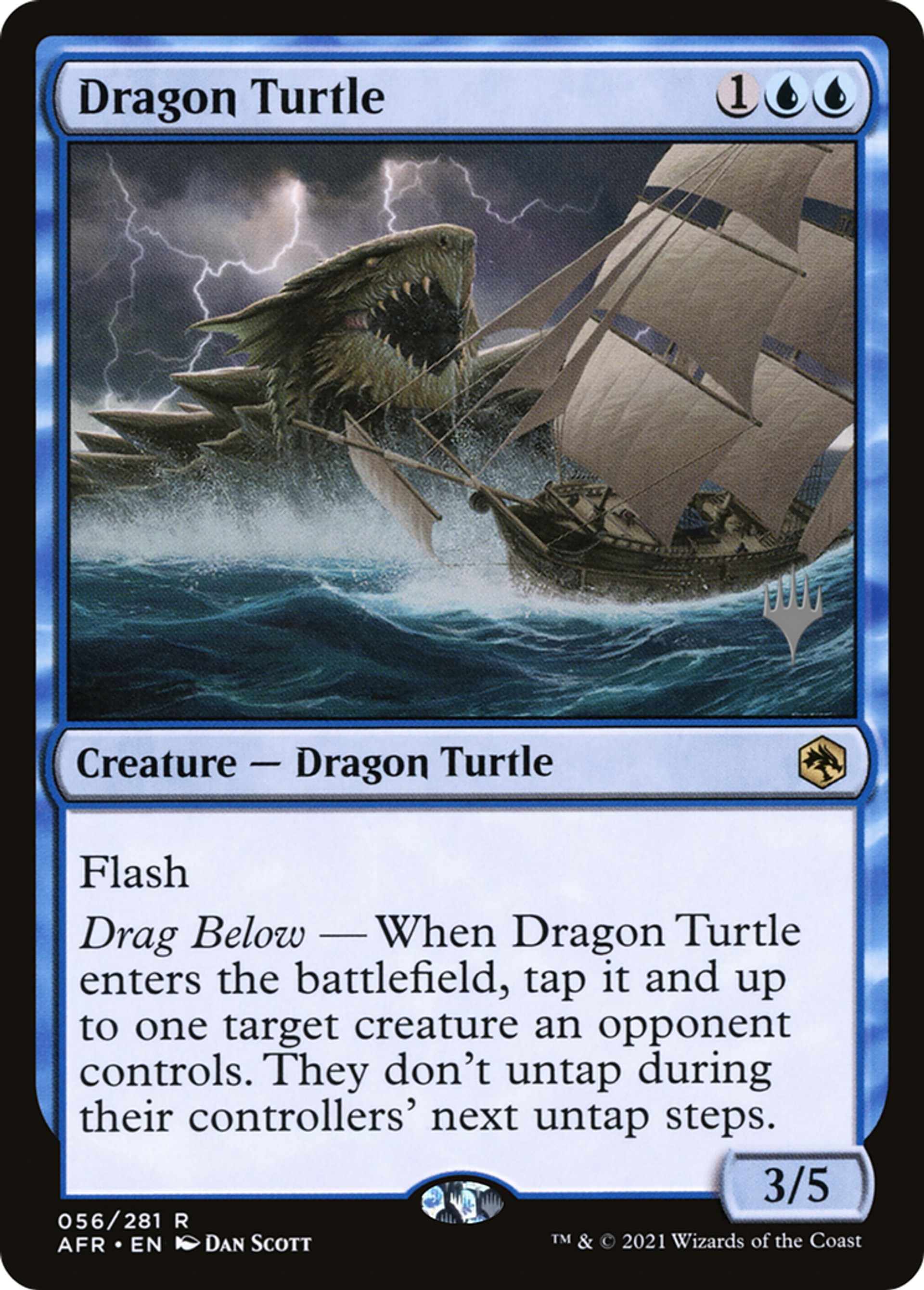 Dragon Turtle — Adventures in the Forgotten Realms Promos — Magic: The Gathering