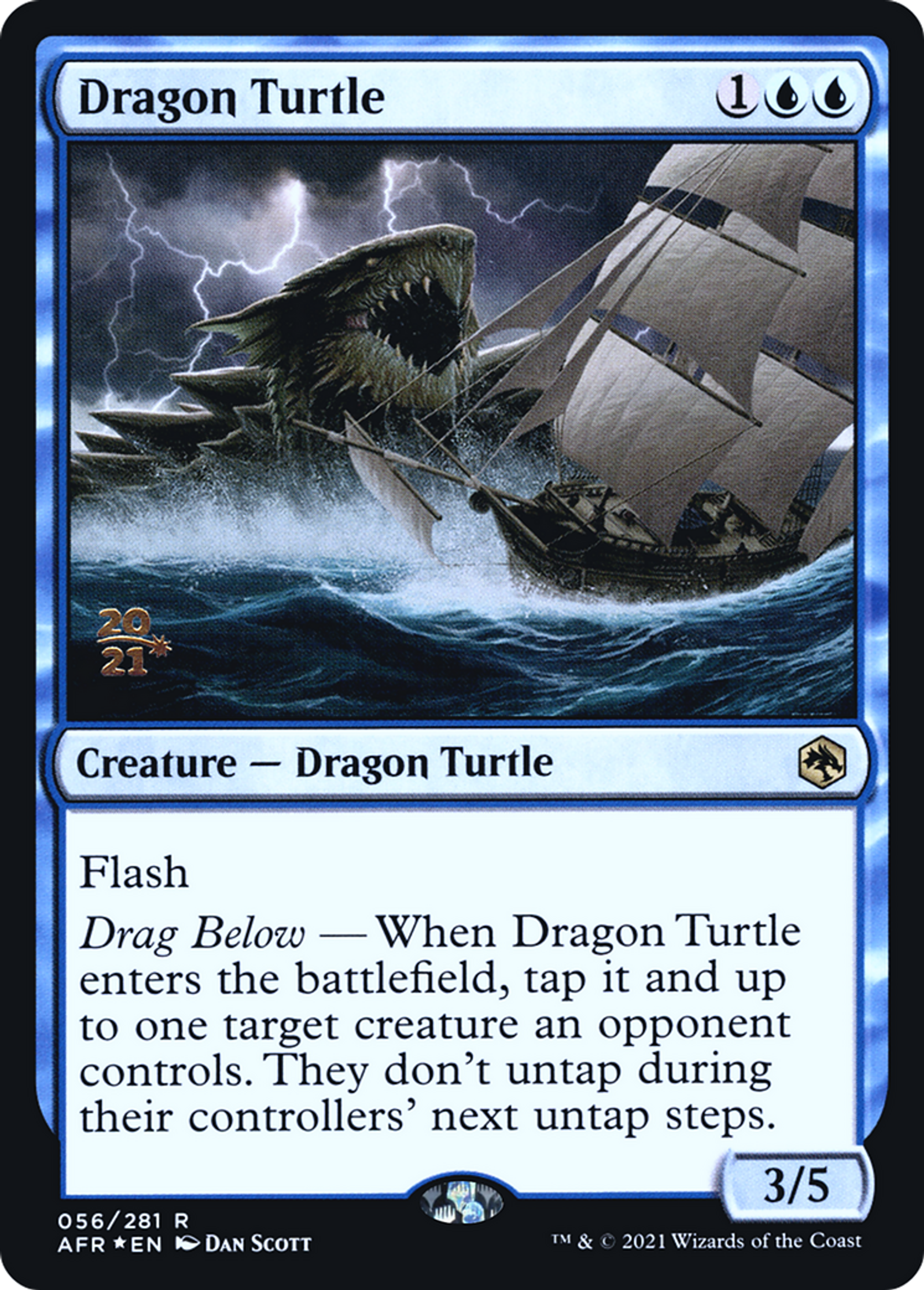 Dragon Turtle — Adventures in the Forgotten Realms Promos — Magic: The Gathering