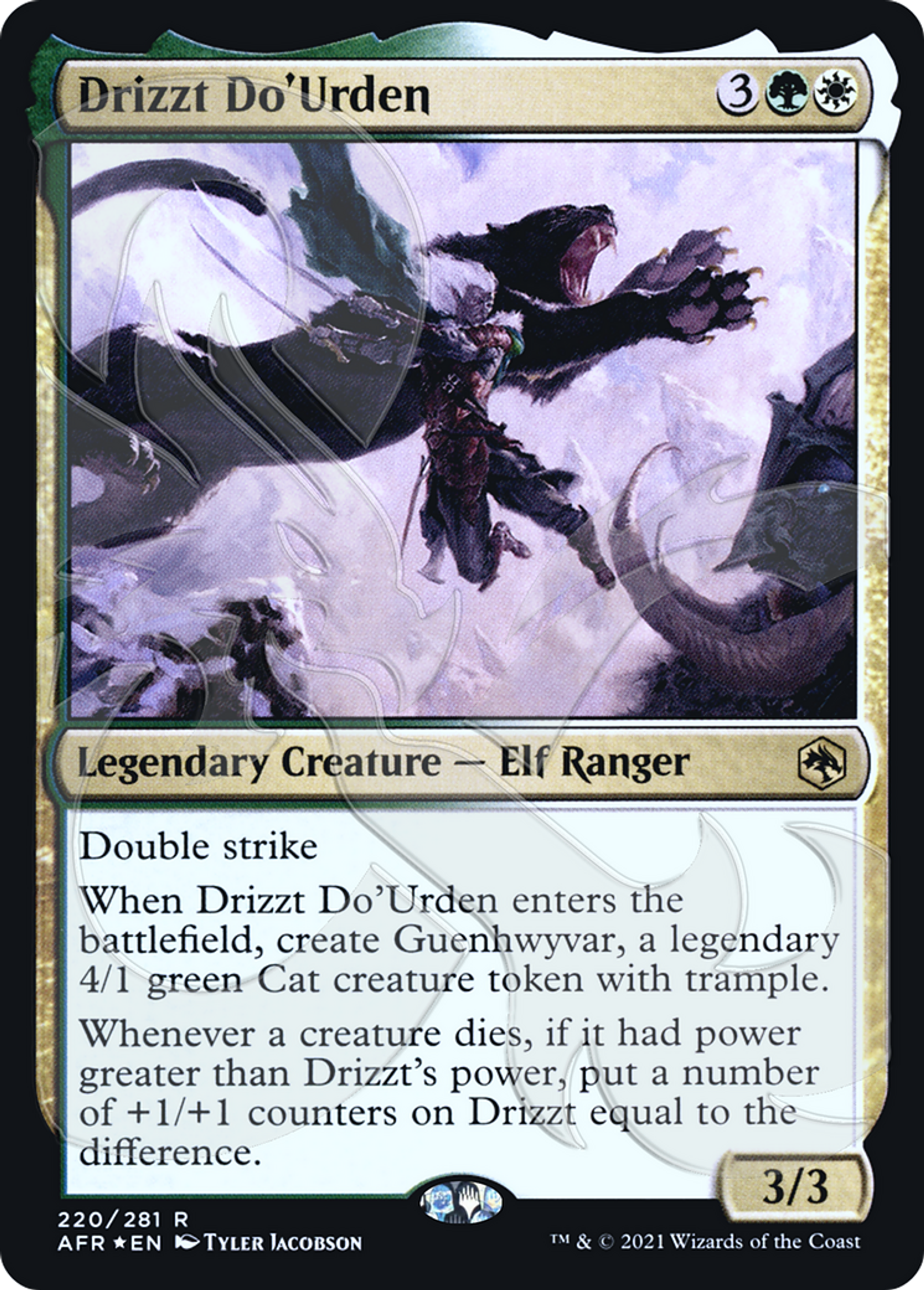 Drizzt Do'Urden — Adventures in the Forgotten Realms Promos — Magic: The Gathering