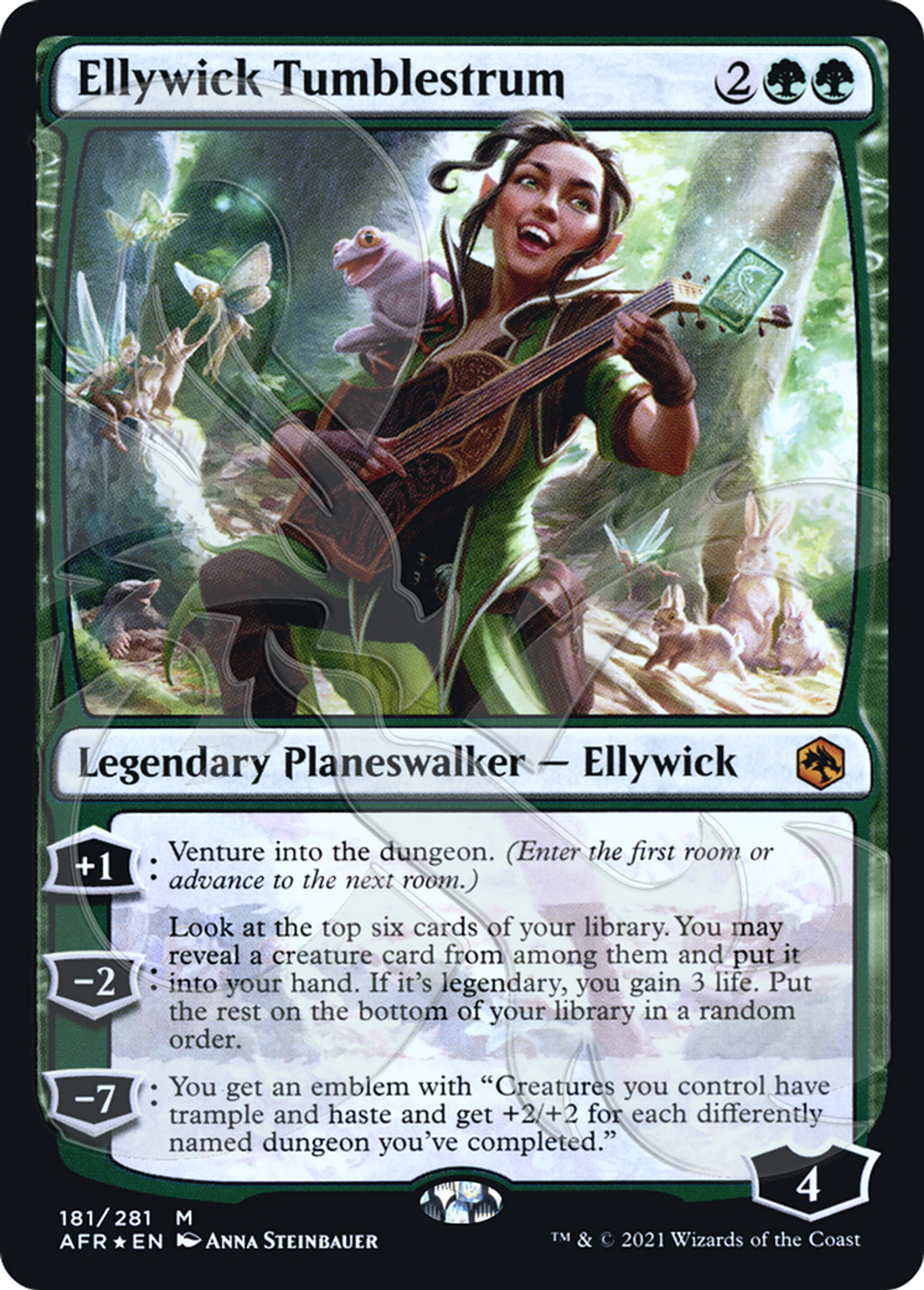 Ellywick Tumblestrum — Adventures in the Forgotten Realms Promos — Magic: The Gathering
