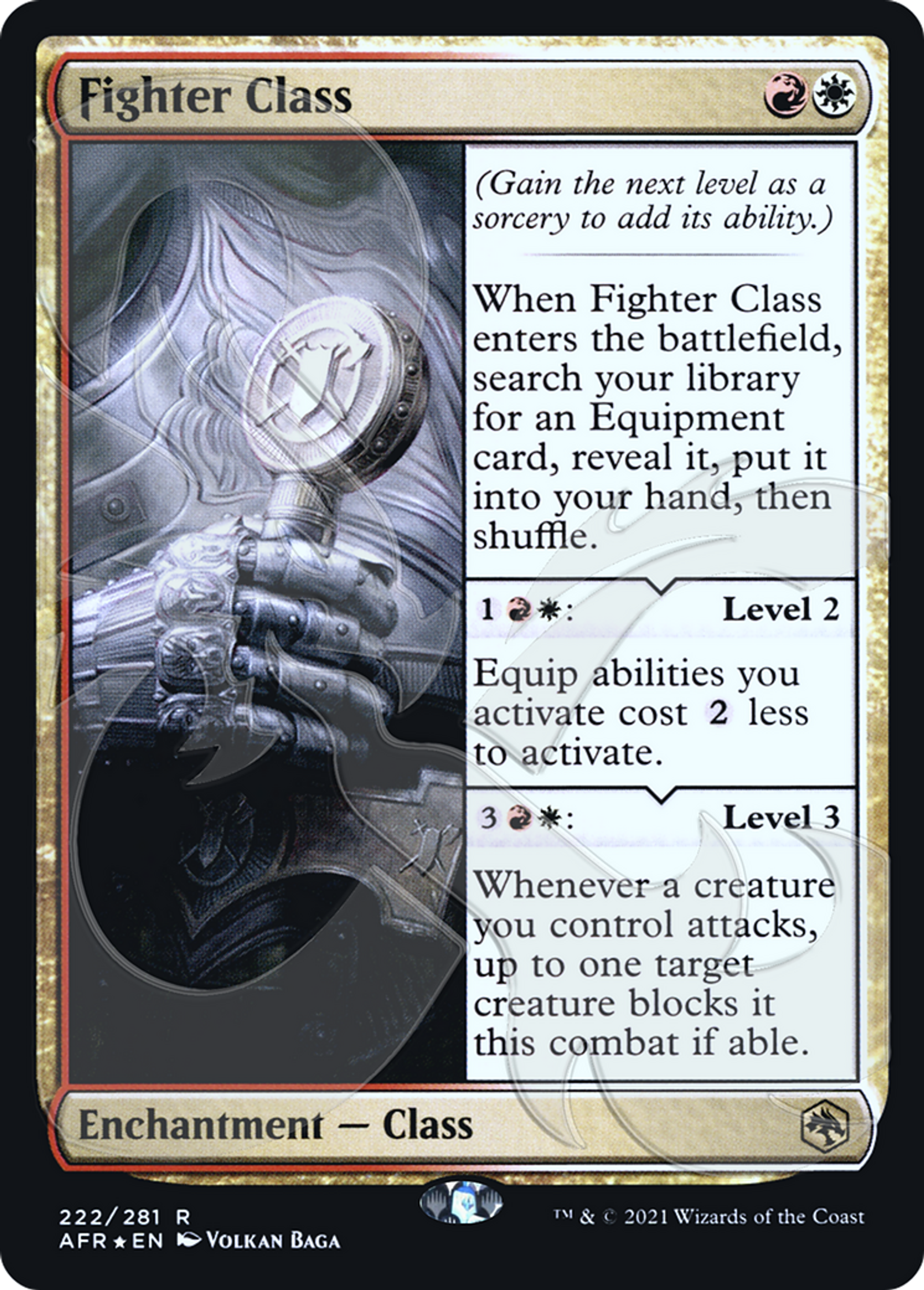 Fighter Class — Adventures in the Forgotten Realms Promos — Magic: The Gathering