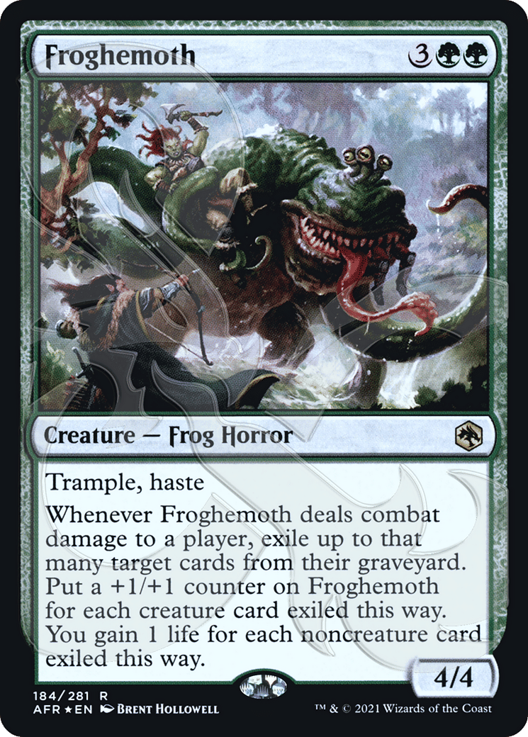 Froghemoth — Adventures in the Forgotten Realms Promos — Magic: The Gathering