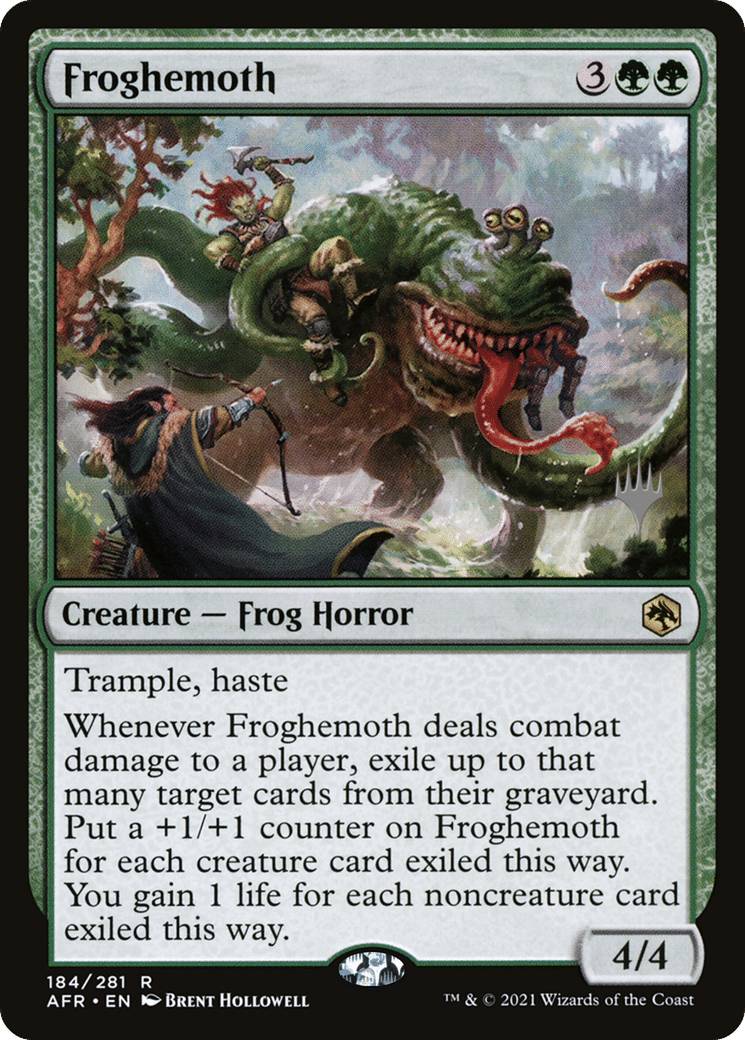 Froghemoth — Adventures in the Forgotten Realms Promos — Magic: The Gathering