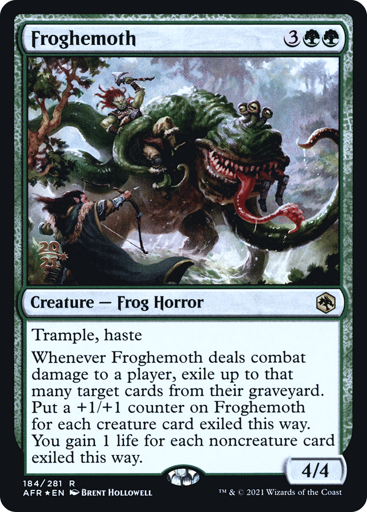 Froghemoth — Adventures in the Forgotten Realms Promos — Magic: The Gathering
