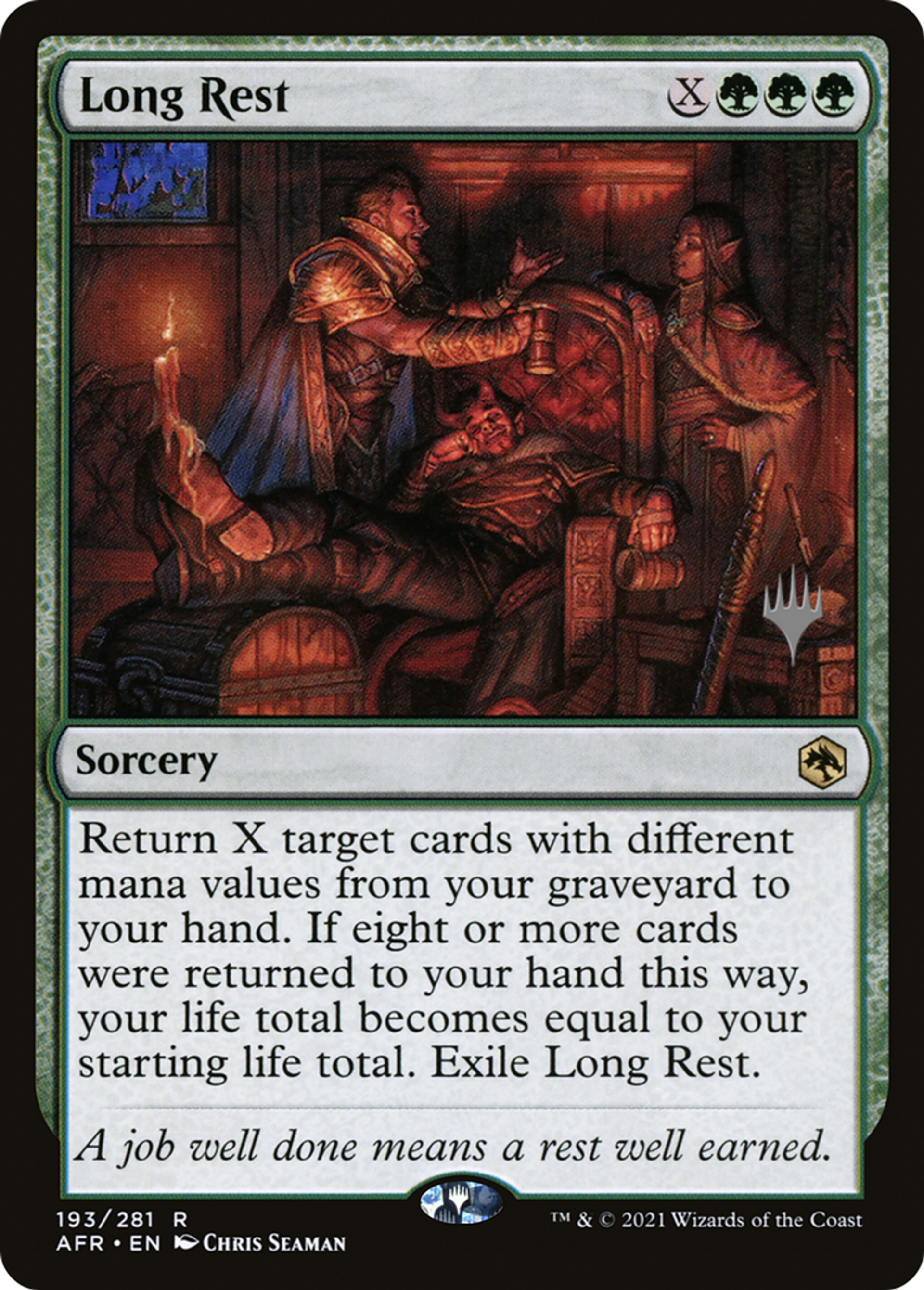 Long Rest — Adventures in the Forgotten Realms Promos — Magic: The Gathering