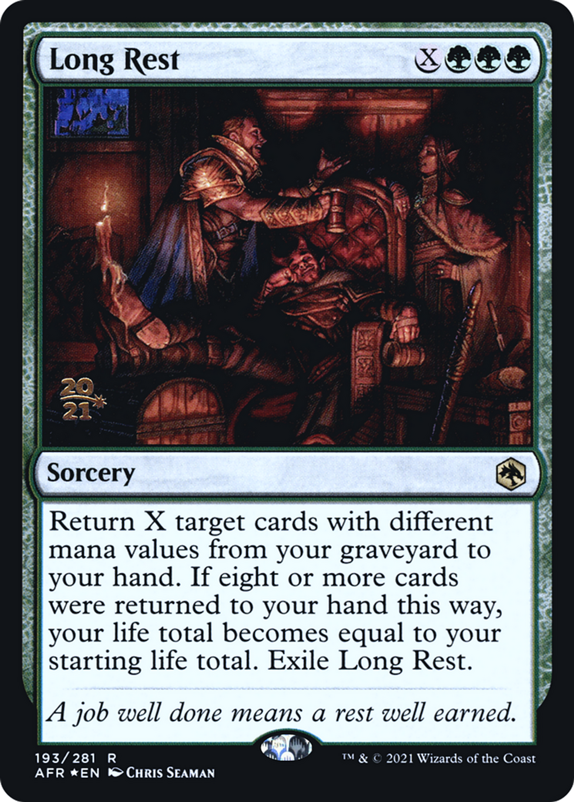 Long Rest — Adventures in the Forgotten Realms Promos — Magic: The Gathering