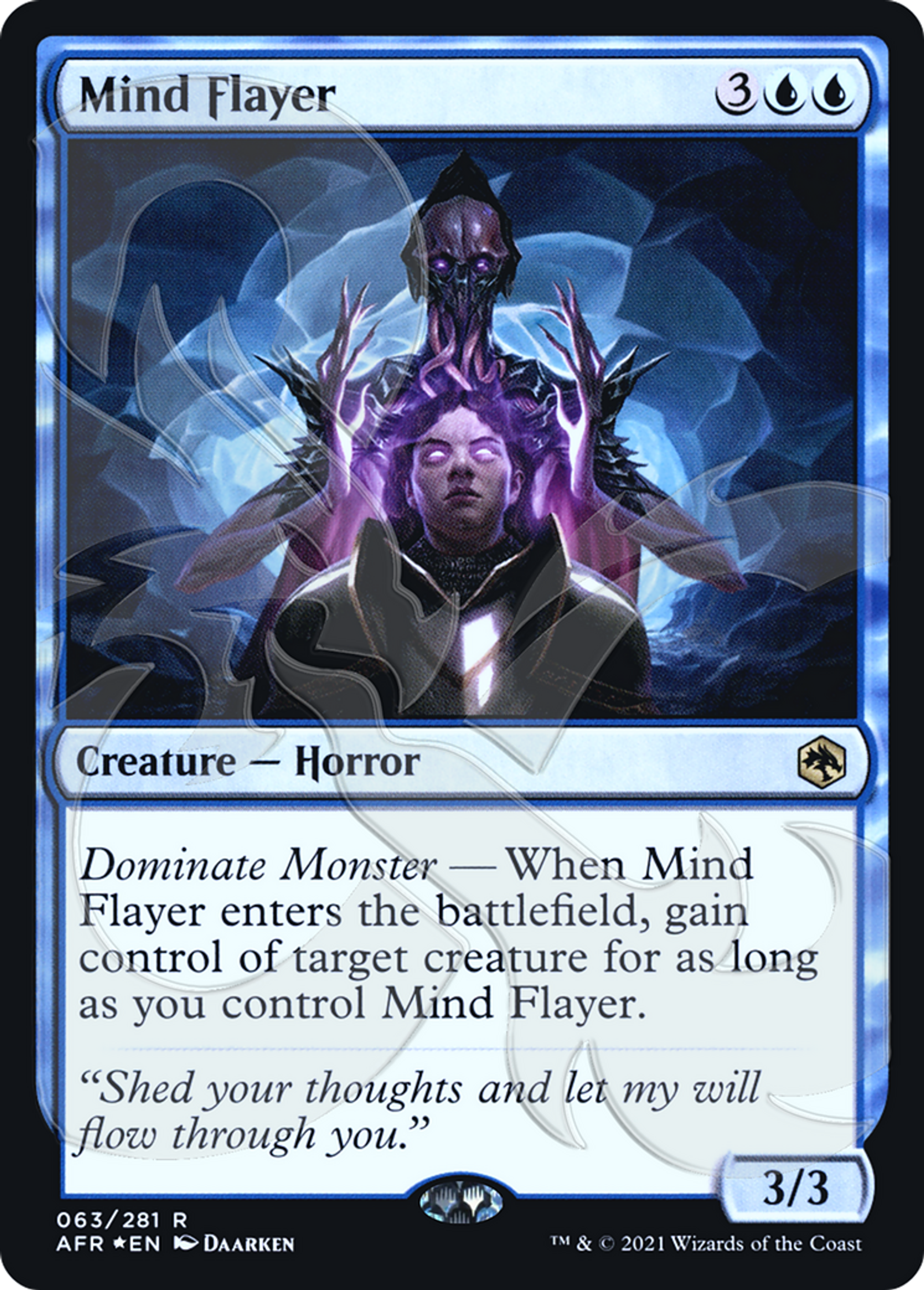 Mind Flayer — Adventures in the Forgotten Realms Promos — Magic: The Gathering