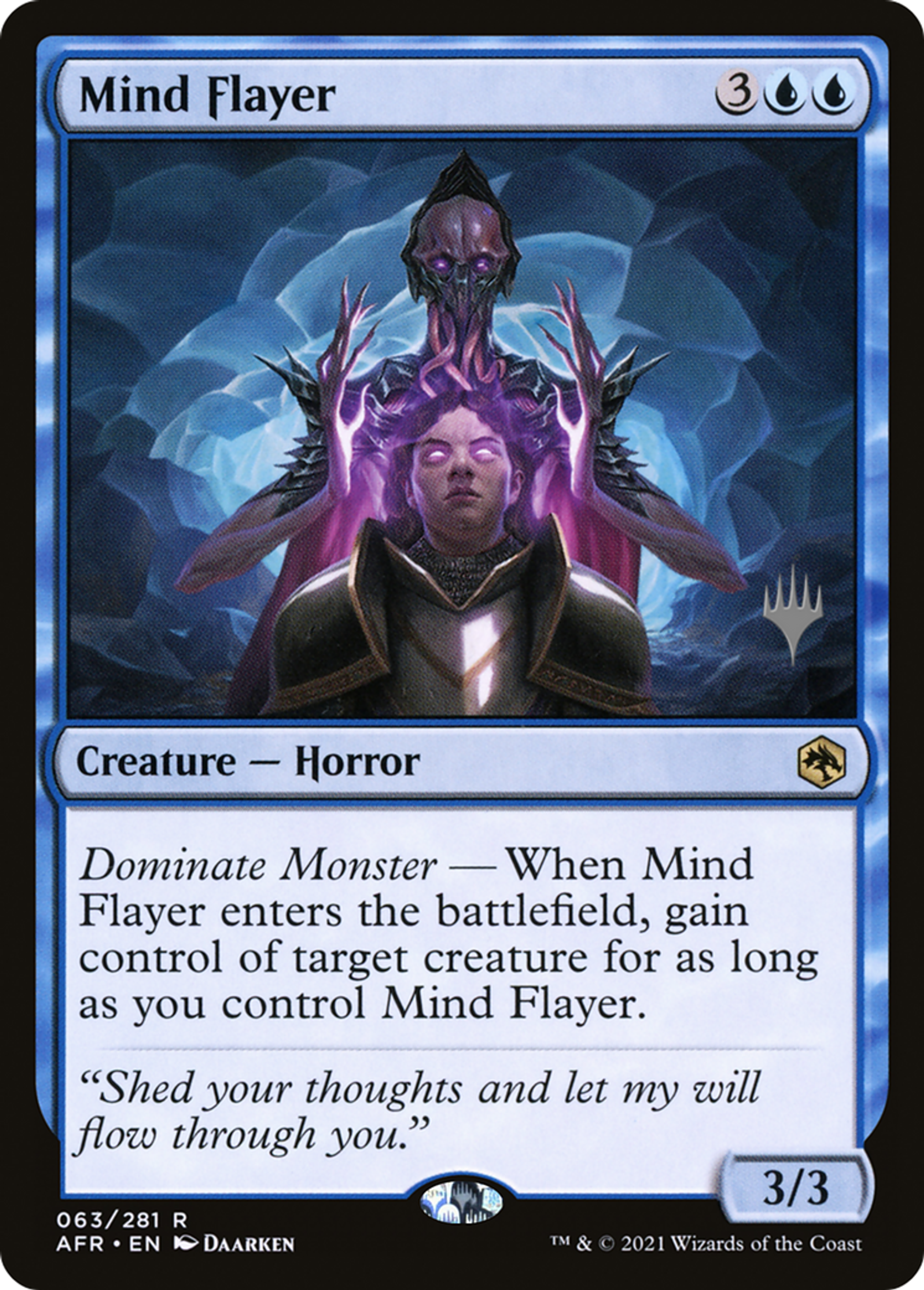 Mind Flayer — Adventures in the Forgotten Realms Promos — Magic: The Gathering