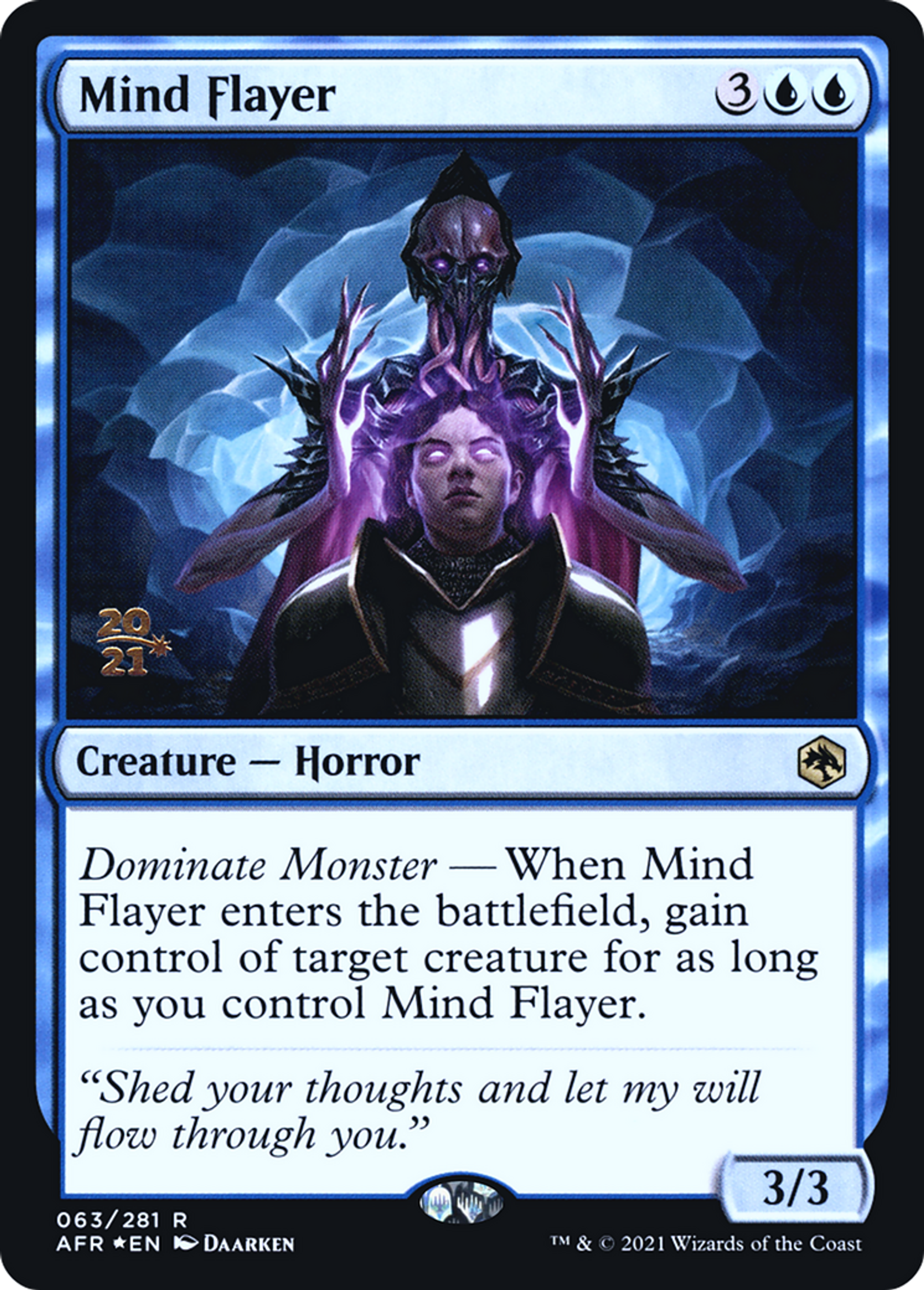 Mind Flayer — Adventures in the Forgotten Realms Promos — Magic: The Gathering