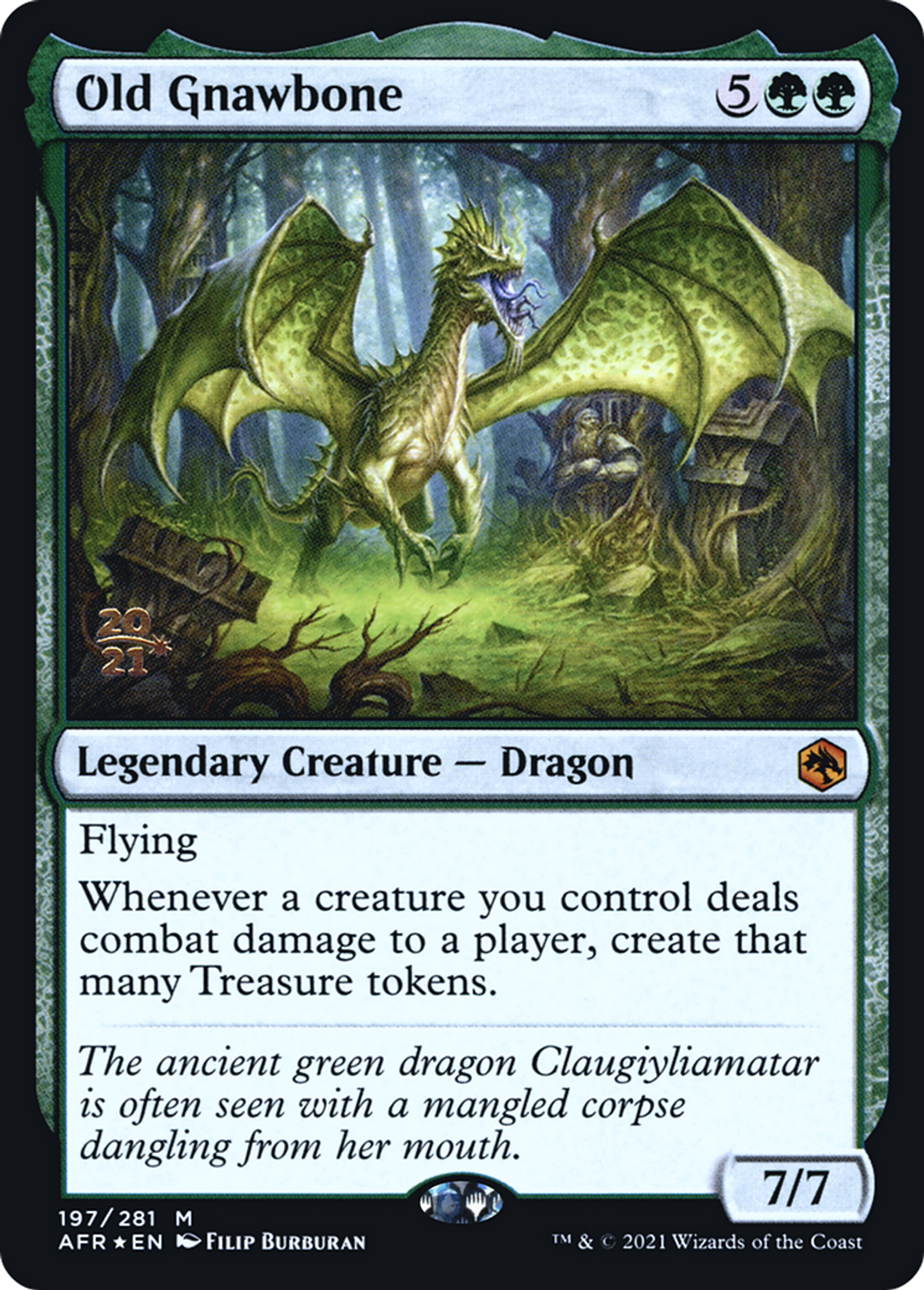Old Gnawbone — Adventures in the Forgotten Realms Promos — Magic: The Gathering