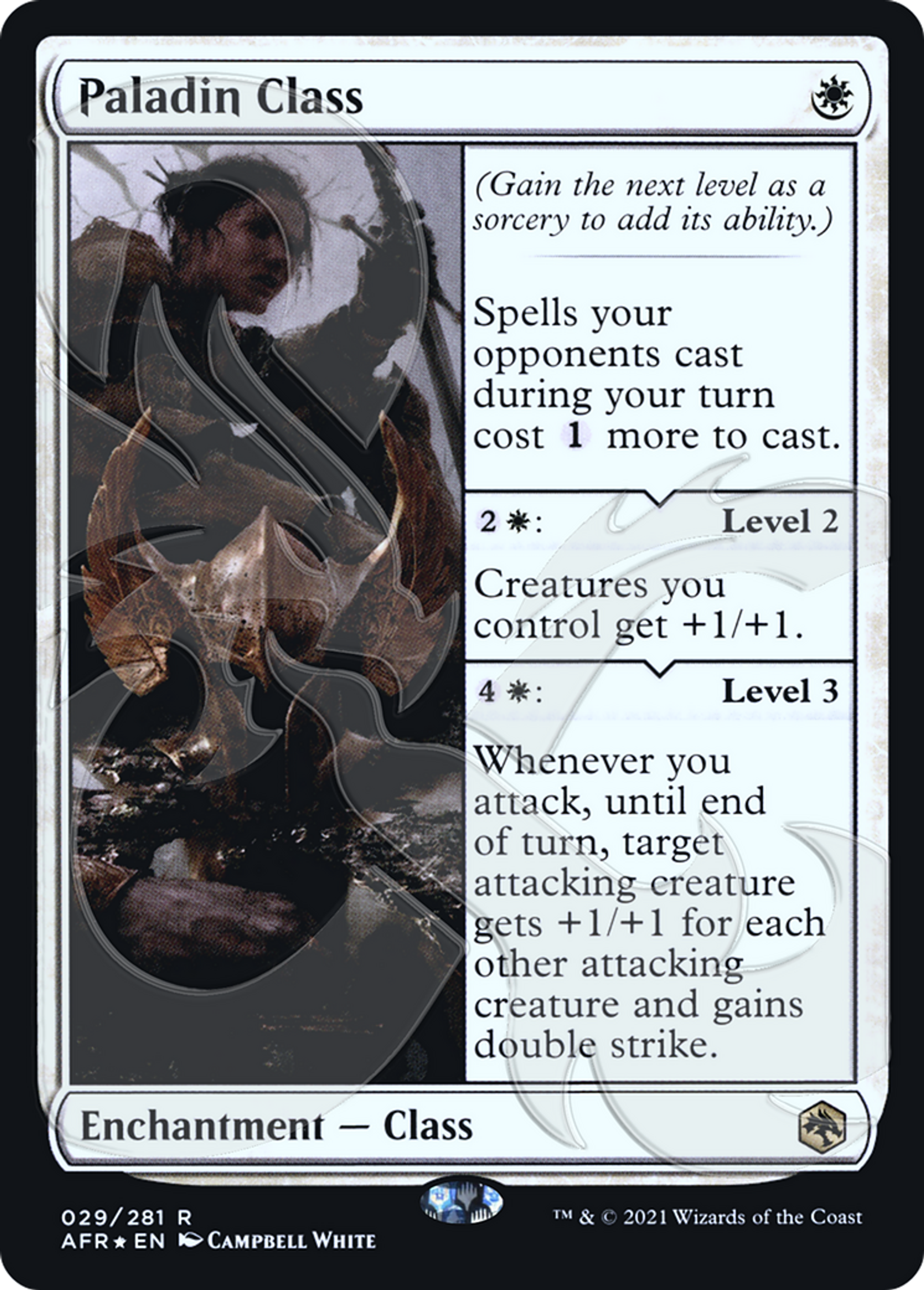 Paladin Class — Adventures in the Forgotten Realms Promos — Magic: The Gathering