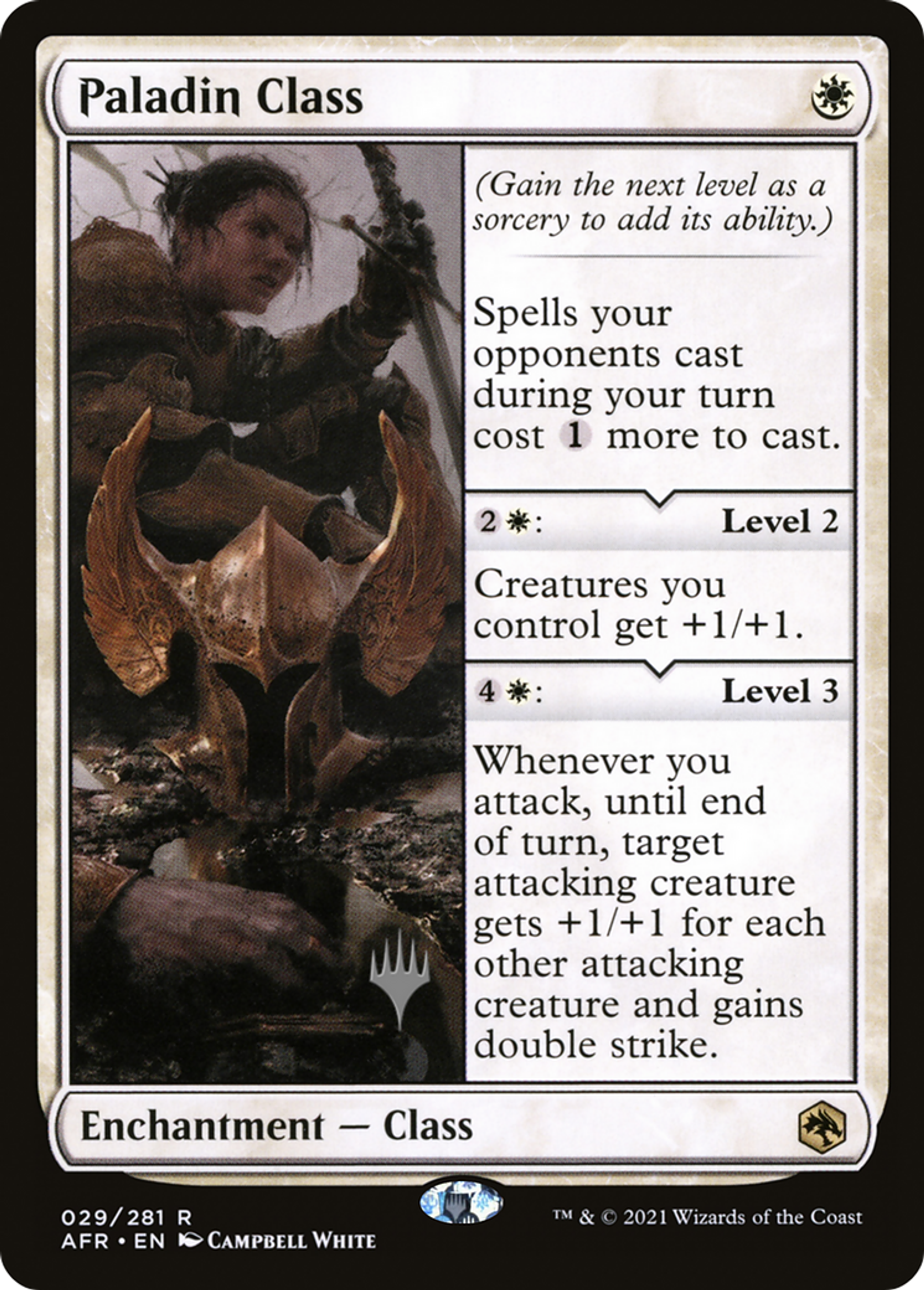 Paladin Class — Adventures in the Forgotten Realms Promos — Magic: The Gathering