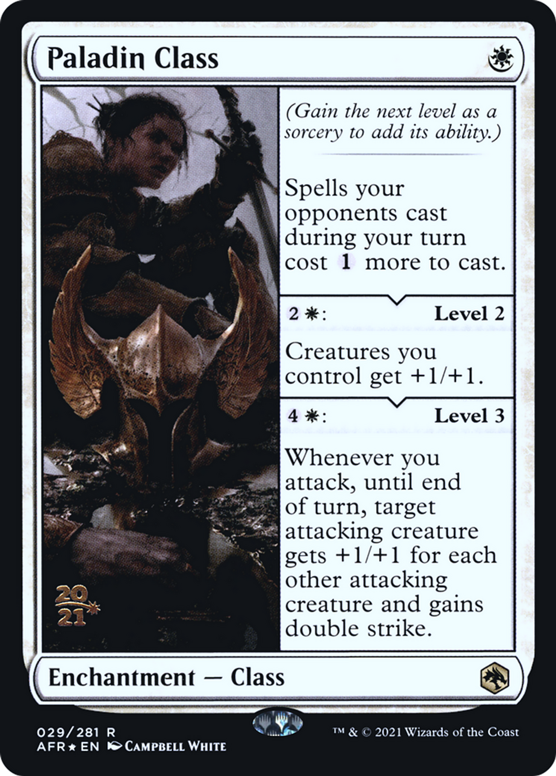 Paladin Class — Adventures in the Forgotten Realms Promos — Magic: The Gathering