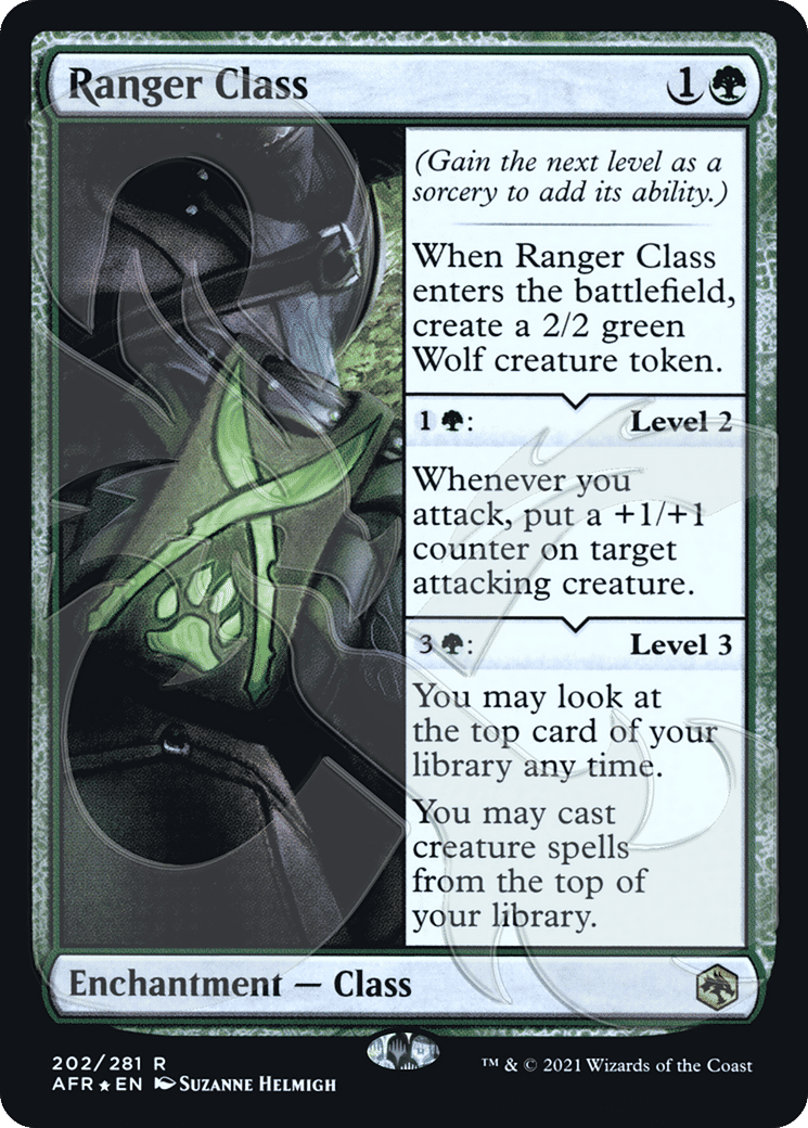 Ranger Class — Adventures in the Forgotten Realms Promos — Magic: The Gathering
