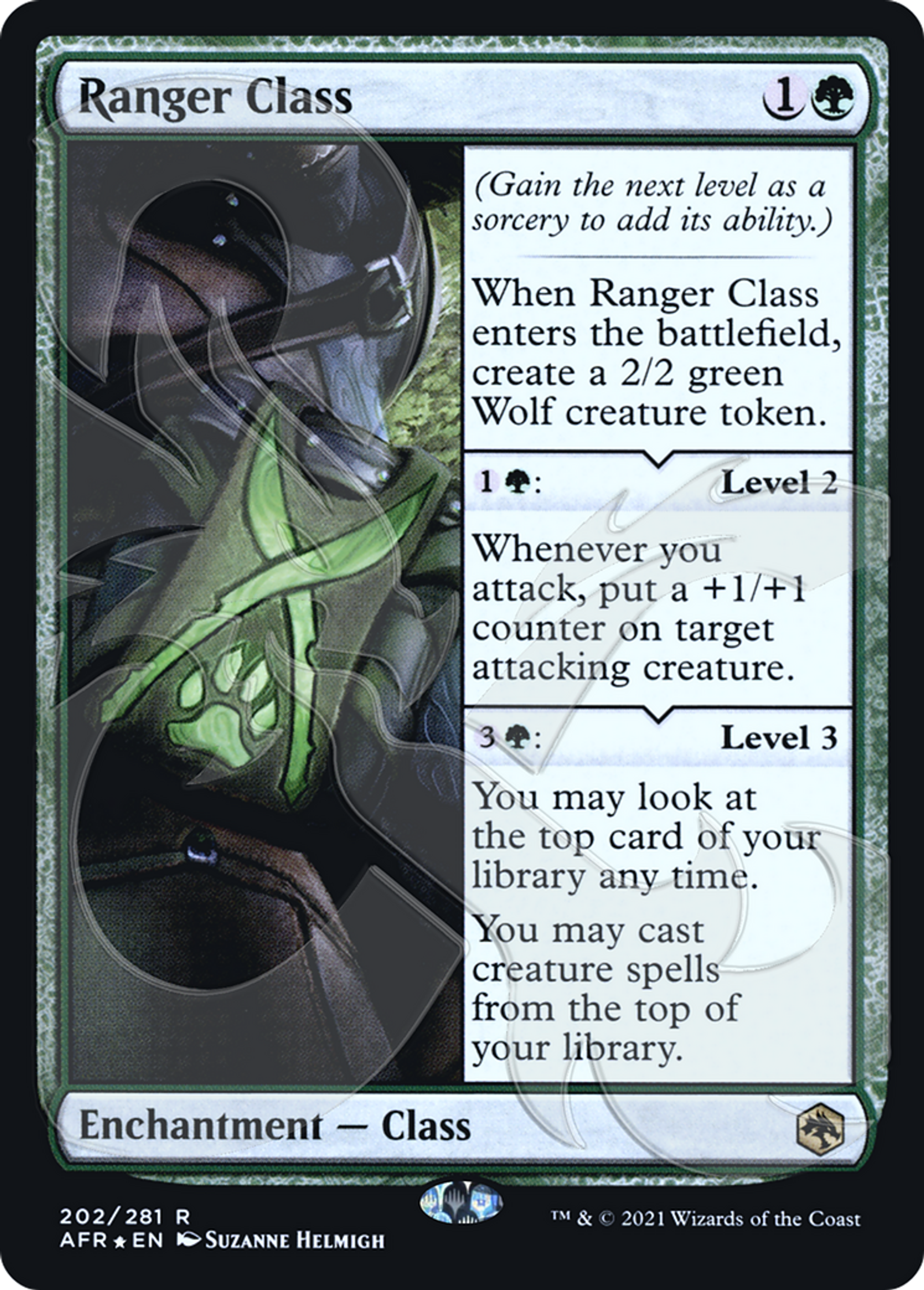 Ranger Class — Adventures in the Forgotten Realms Promos — Magic: The Gathering