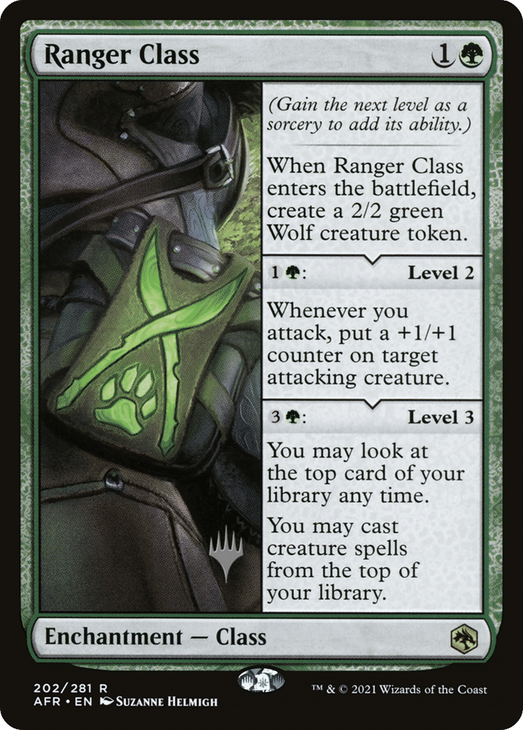 Ranger Class — Adventures in the Forgotten Realms Promos — Magic: The Gathering