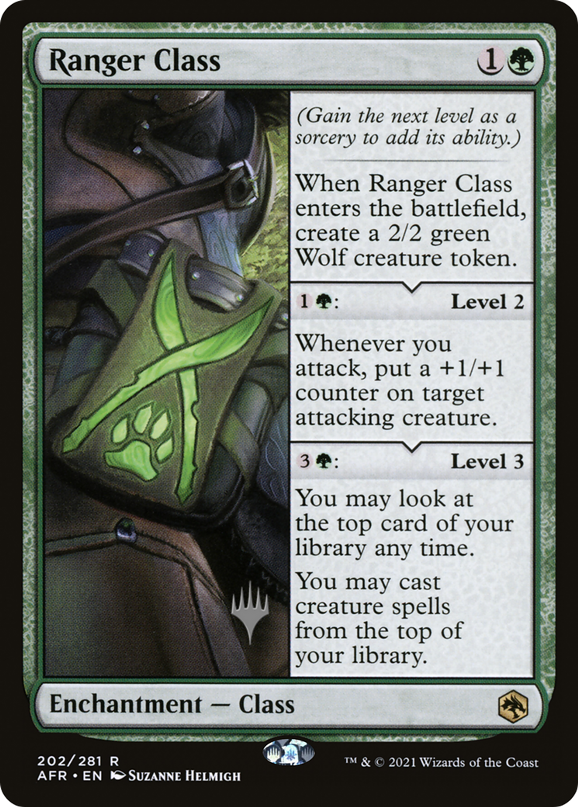 Ranger Class — Adventures in the Forgotten Realms Promos — Magic: The Gathering