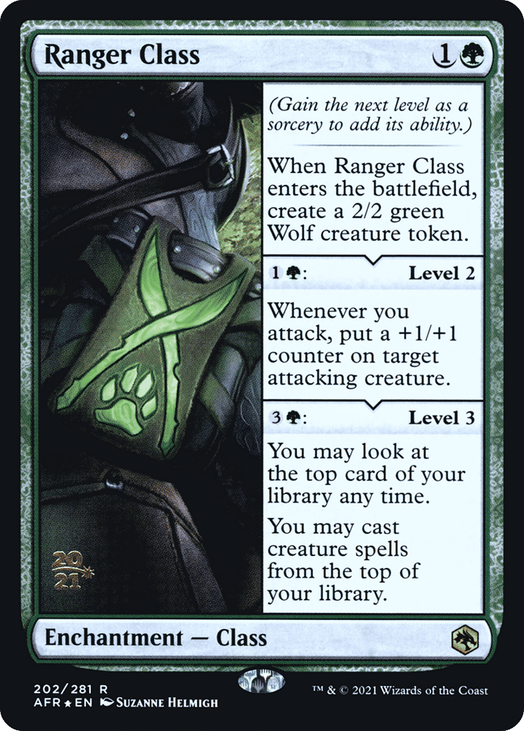 Ranger Class — Adventures in the Forgotten Realms Promos — Magic: The Gathering