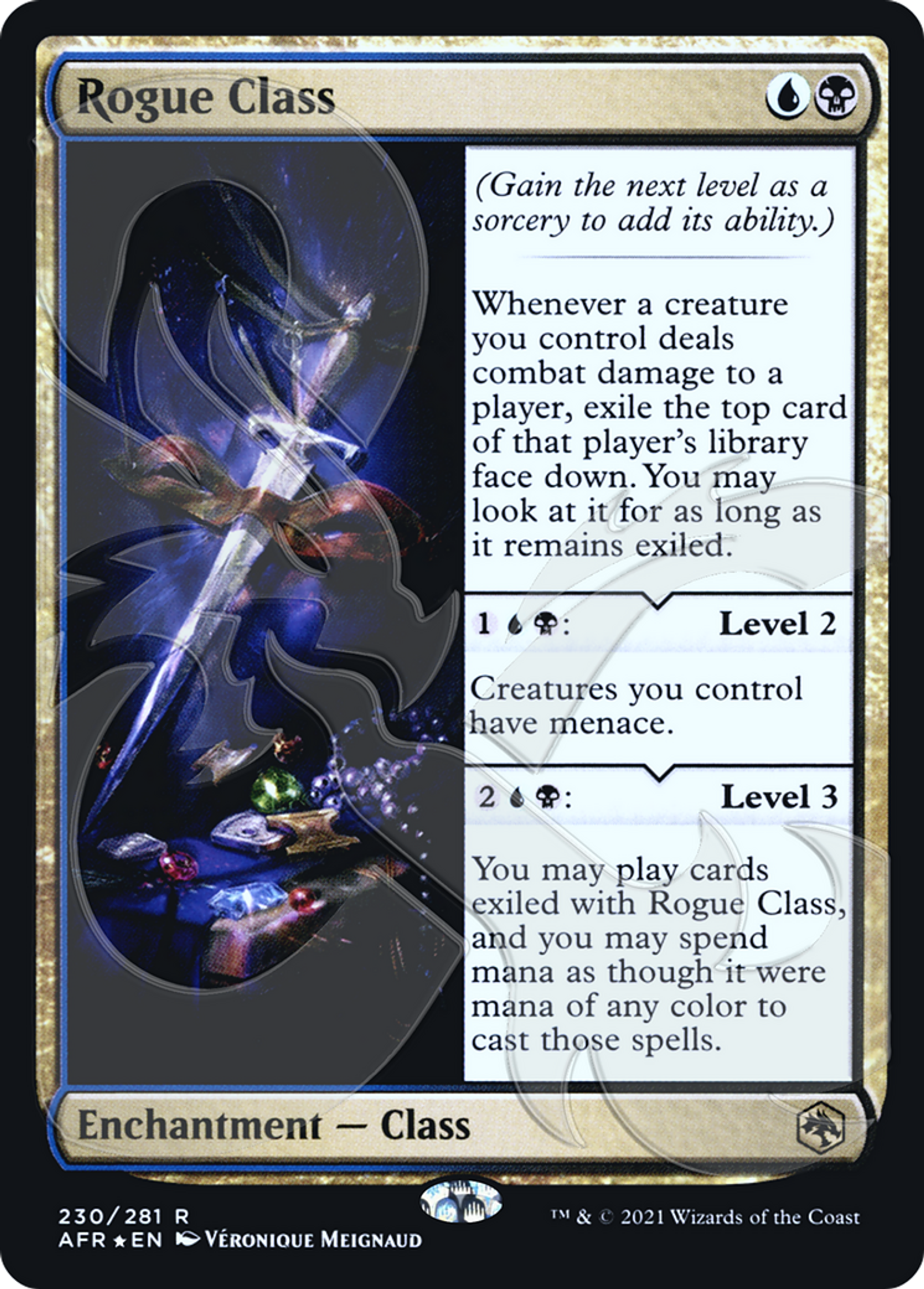Rogue Class — Adventures in the Forgotten Realms Promos — Magic: The Gathering
