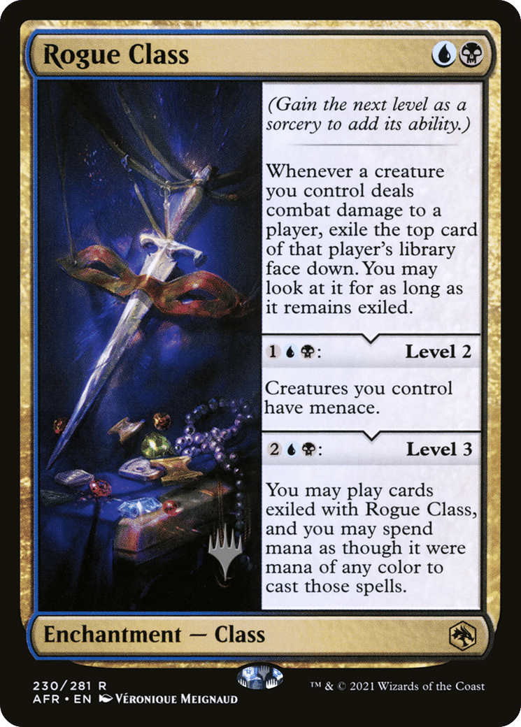 Rogue Class — Adventures in the Forgotten Realms Promos — Magic: The Gathering