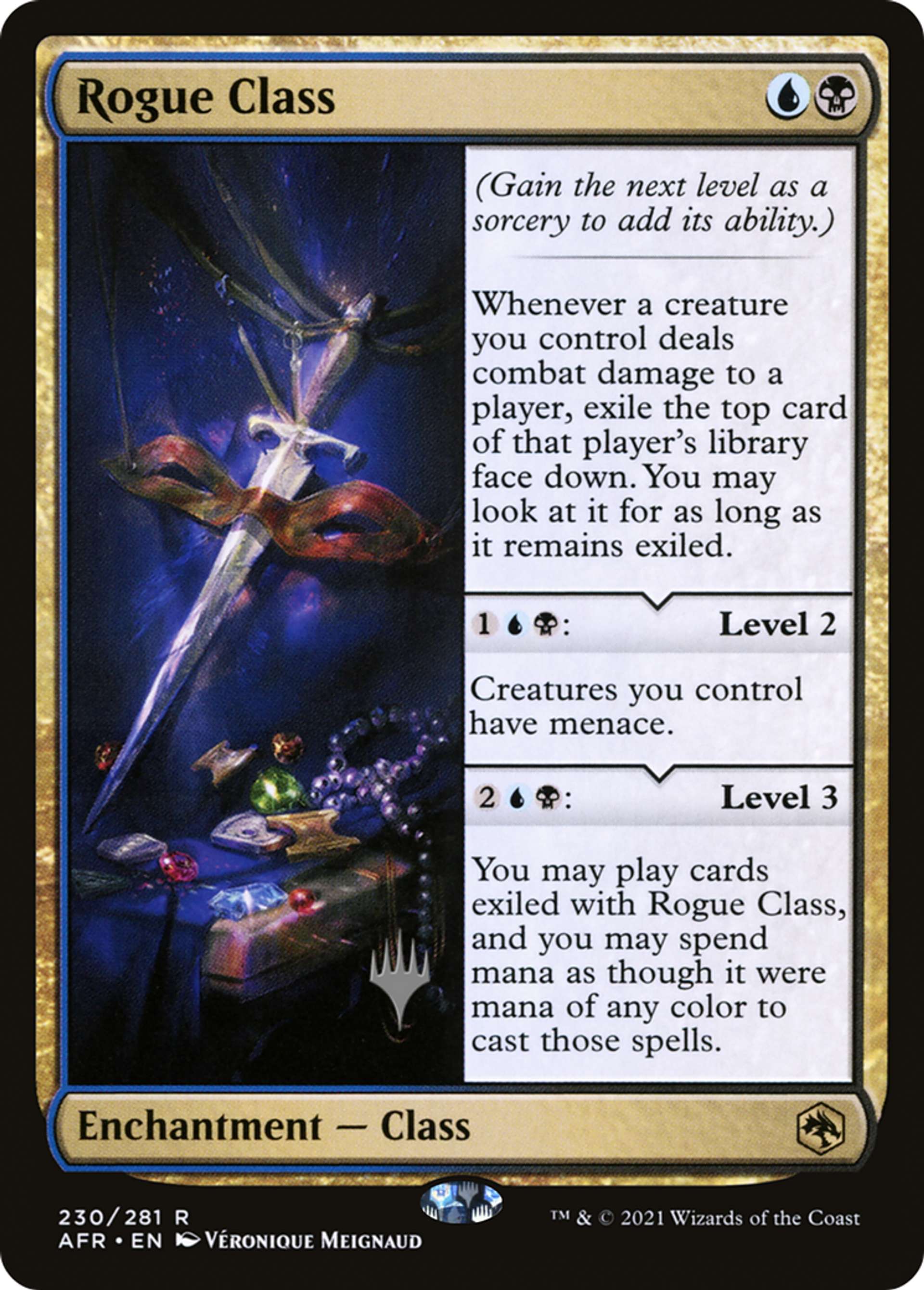 Rogue Class — Adventures in the Forgotten Realms Promos — Magic: The Gathering