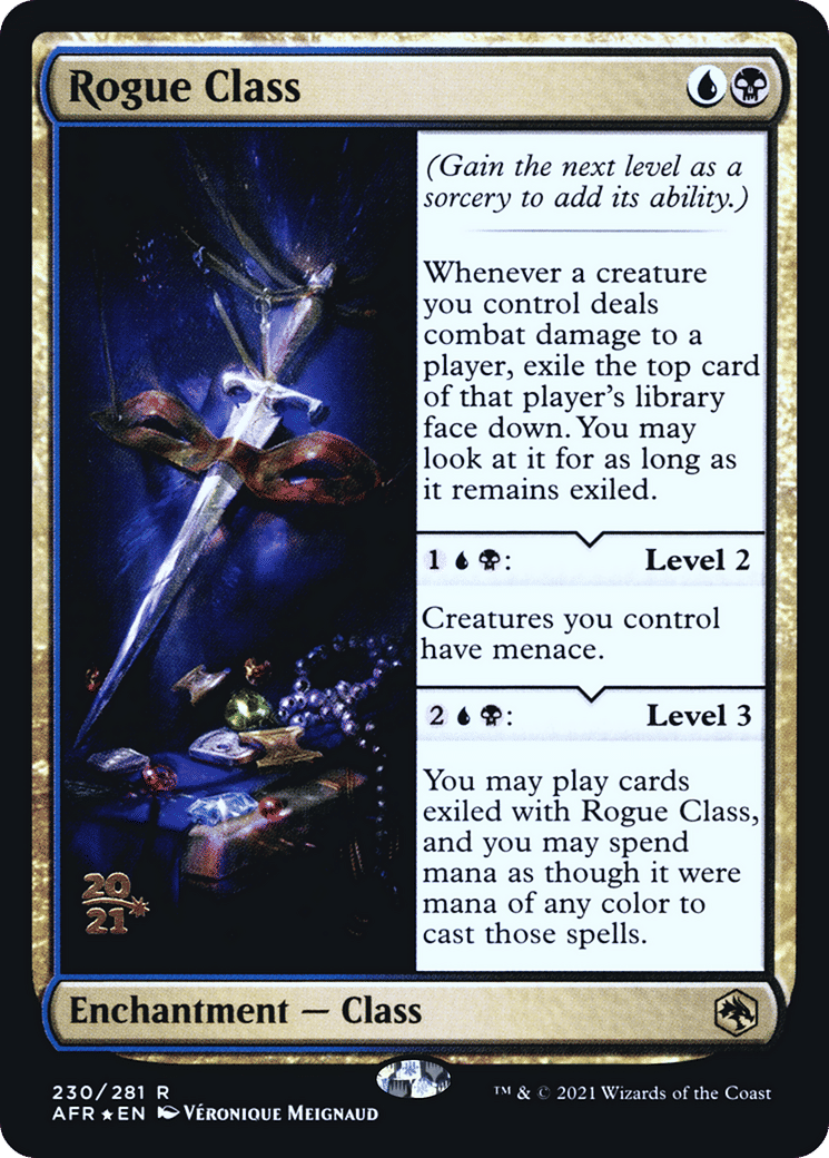 Rogue Class — Adventures in the Forgotten Realms Promos — Magic: The Gathering