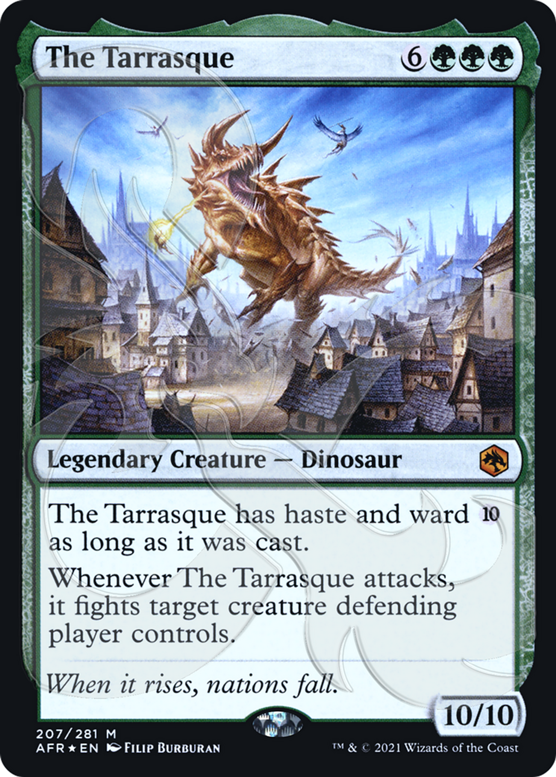 The Tarrasque — Adventures in the Forgotten Realms Promos — Magic: The Gathering