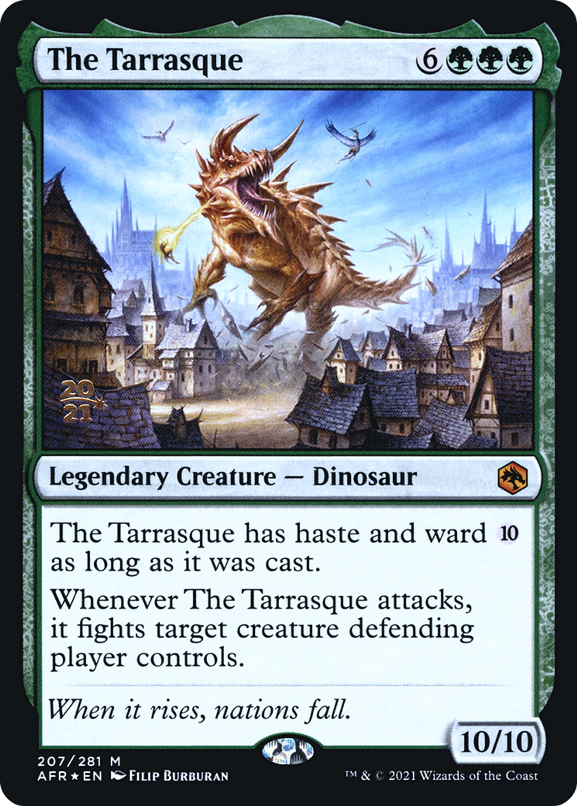 The Tarrasque — Adventures in the Forgotten Realms Promos — Magic: The Gathering