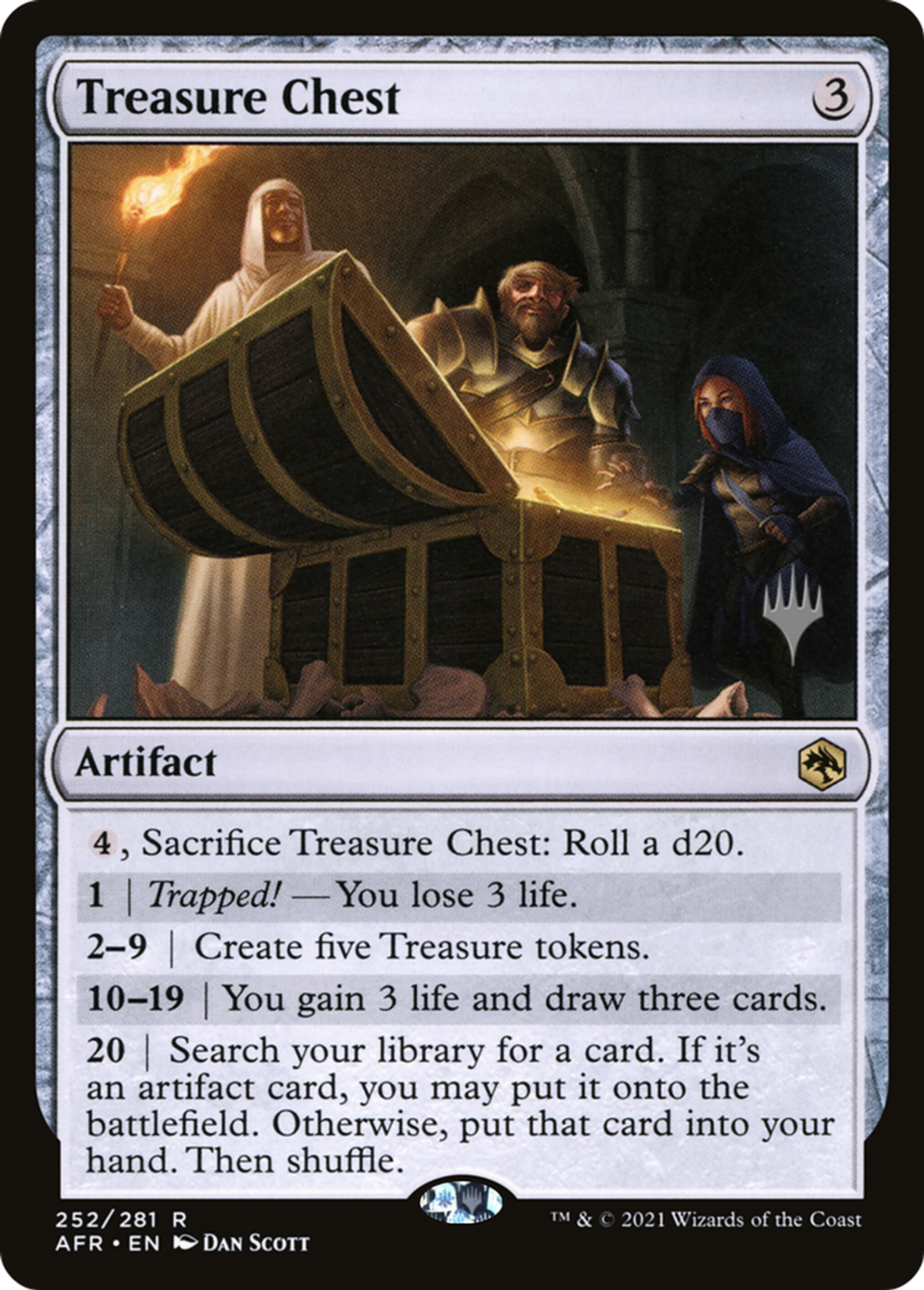 Treasure Chest — Adventures in the Forgotten Realms Promos — Magic: The Gathering