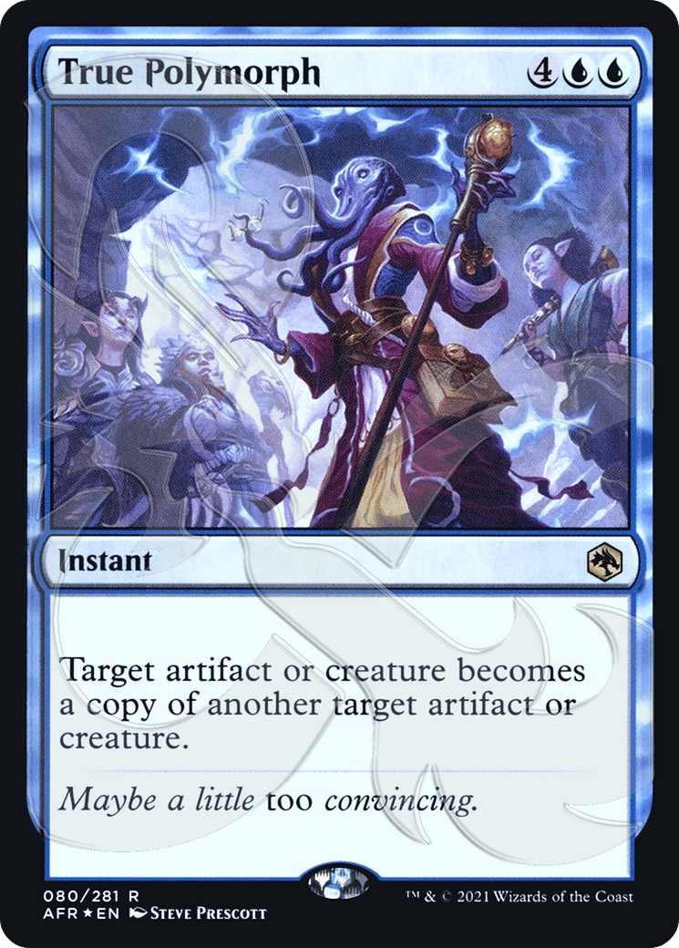 True Polymorph — Adventures in the Forgotten Realms Promos — Magic: The Gathering