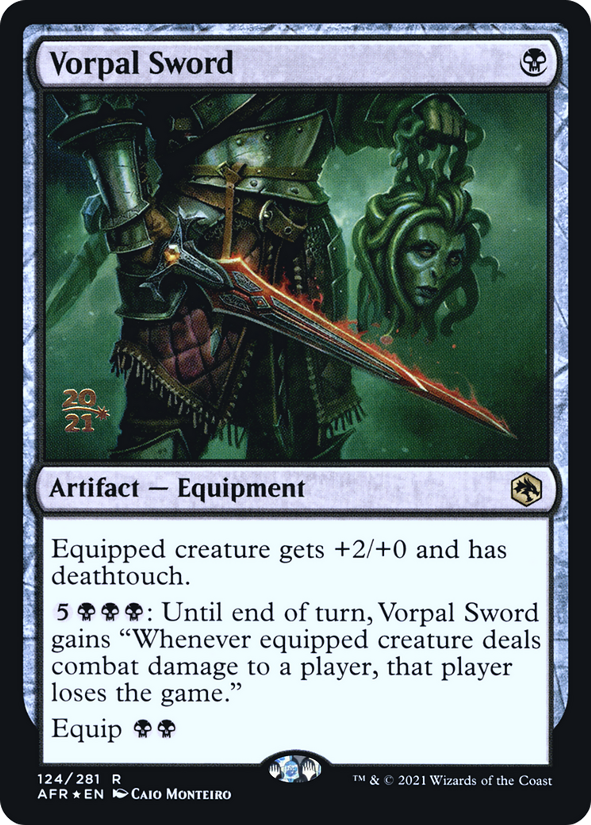 Vorpal Sword — Adventures in the Forgotten Realms Promos — Magic: The Gathering