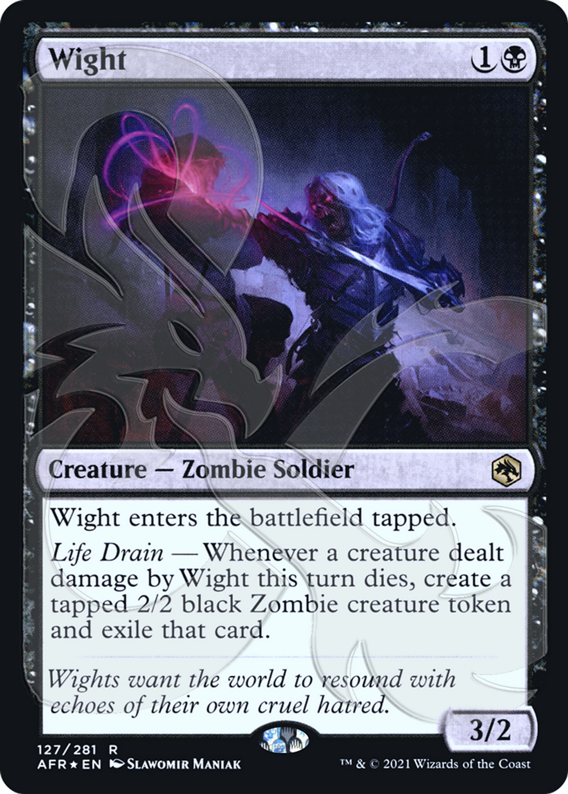 Wight — Adventures in the Forgotten Realms Promos — Magic: The Gathering