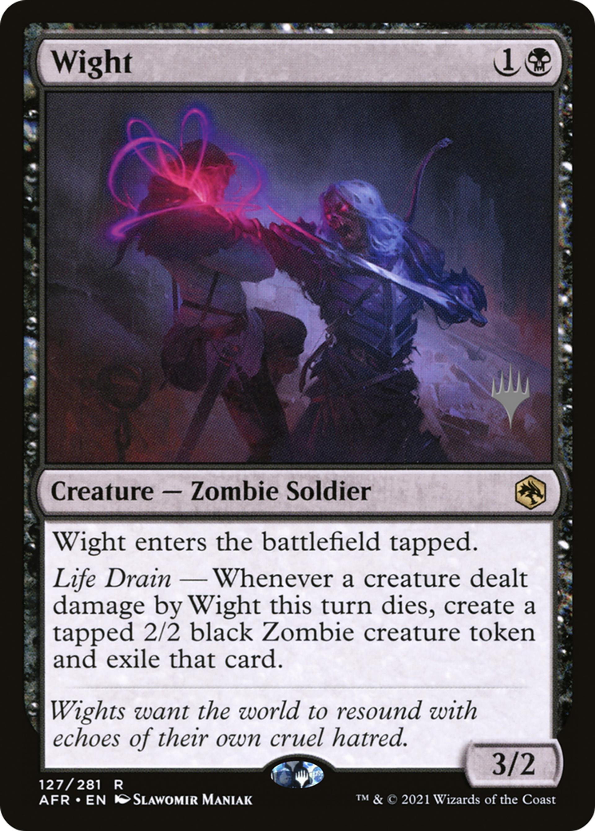 Wight — Adventures in the Forgotten Realms Promos — Magic: The Gathering