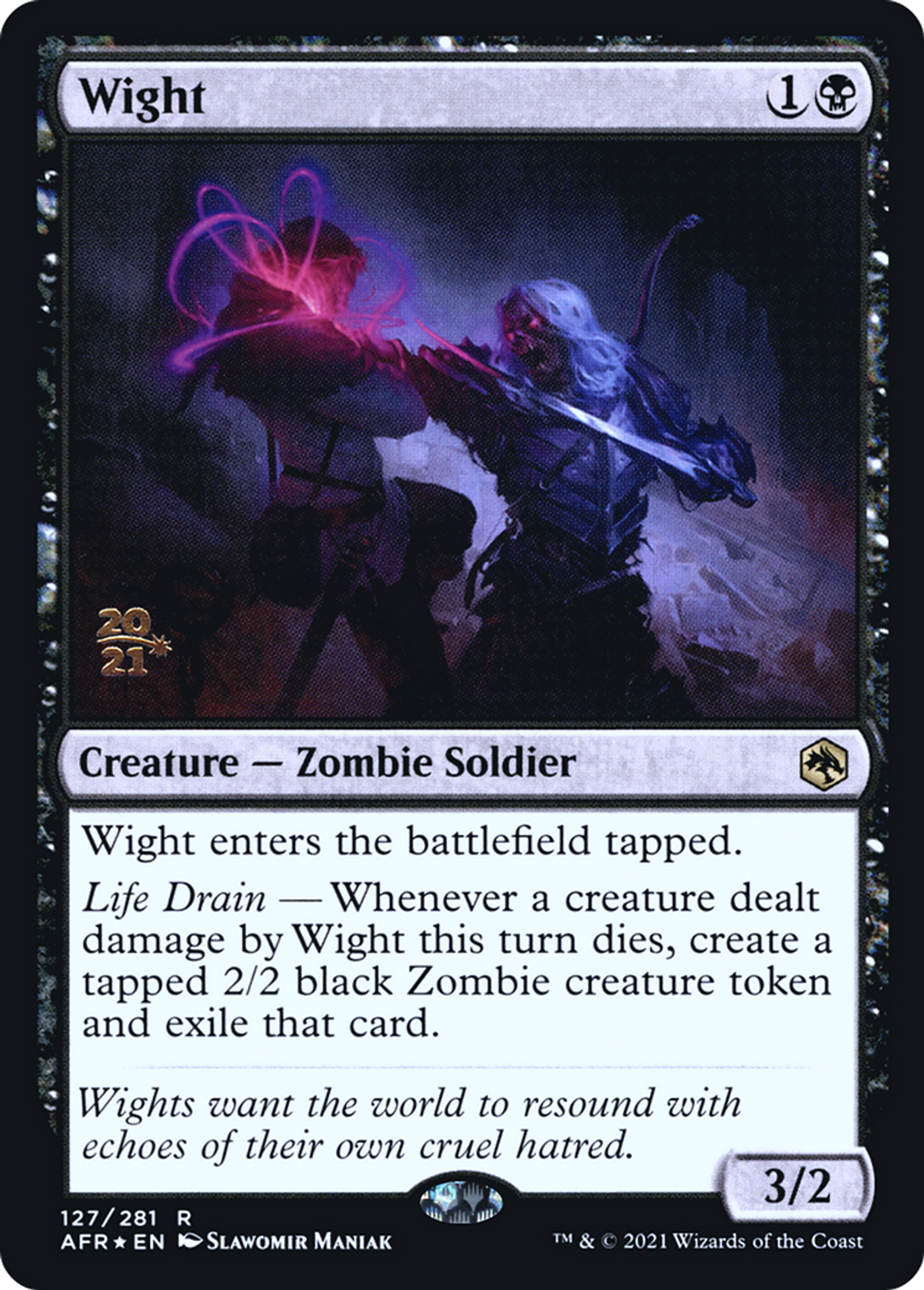 Wight — Adventures in the Forgotten Realms Promos — Magic: The Gathering