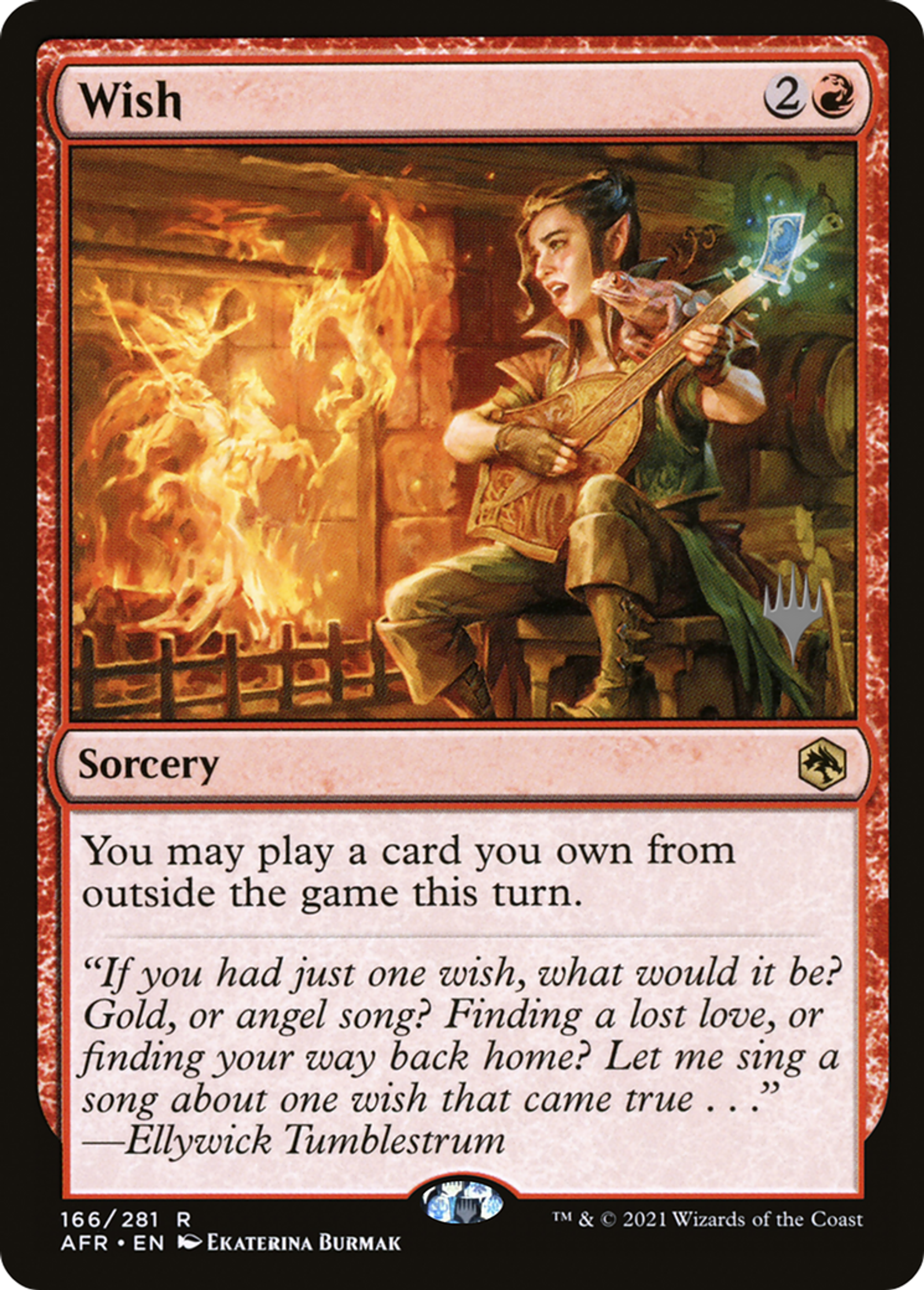 Wish — Adventures in the Forgotten Realms Promos — Magic: The Gathering