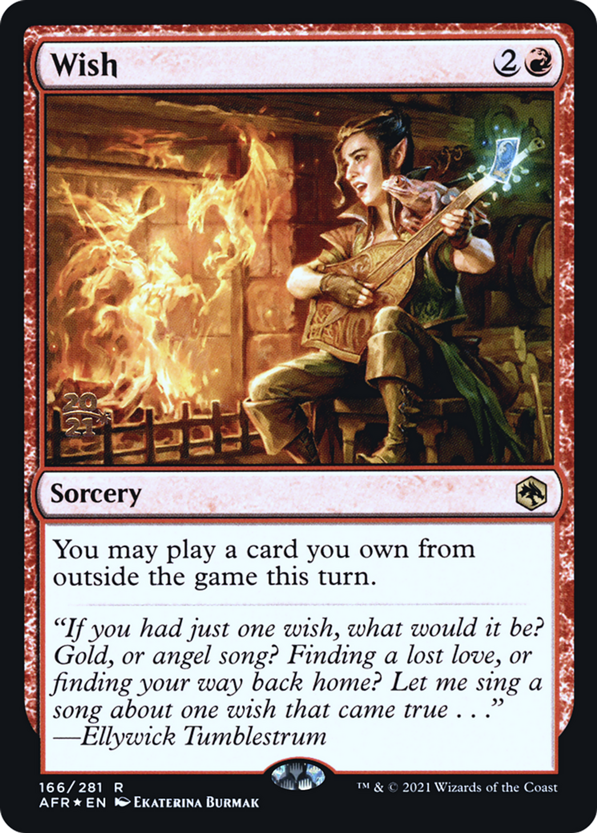 Wish — Adventures in the Forgotten Realms Promos — Magic: The Gathering