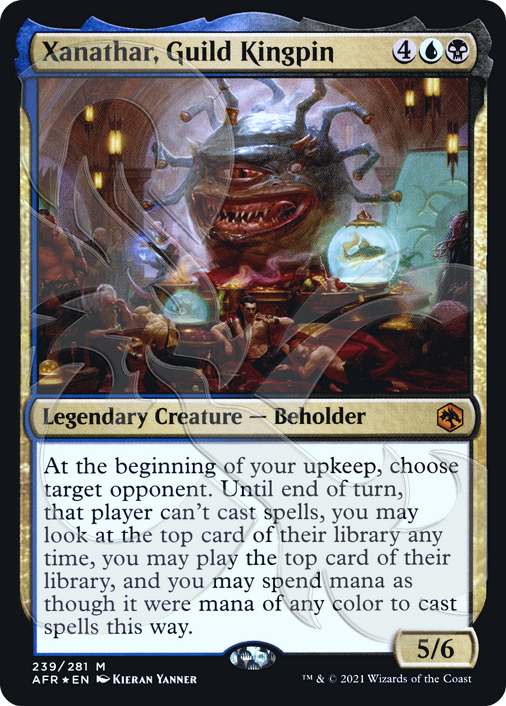 Xanathar, Guild Kingpin — Adventures in the Forgotten Realms Promos — Magic: The Gathering