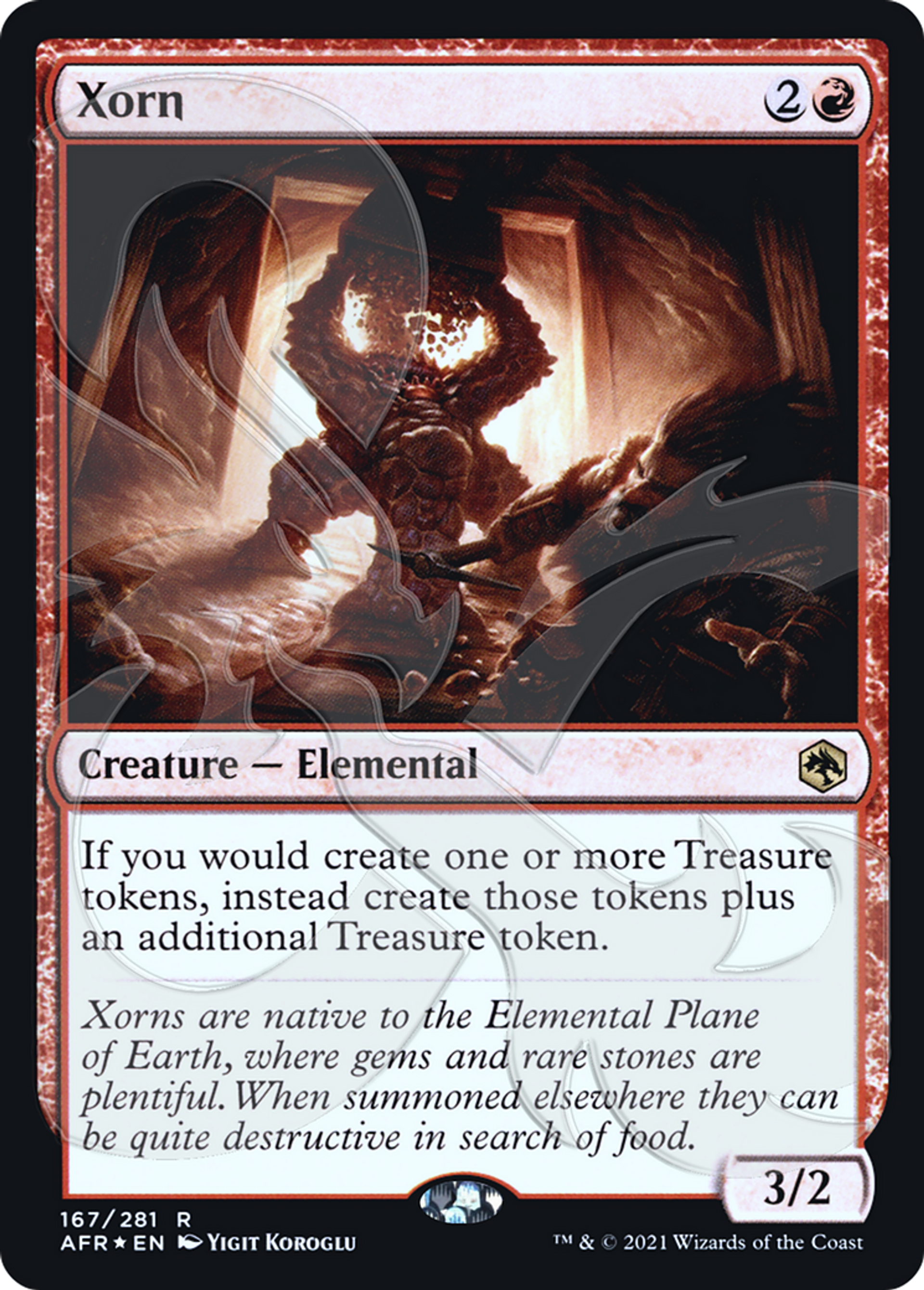 Xorn — Adventures in the Forgotten Realms Promos — Magic: The Gathering