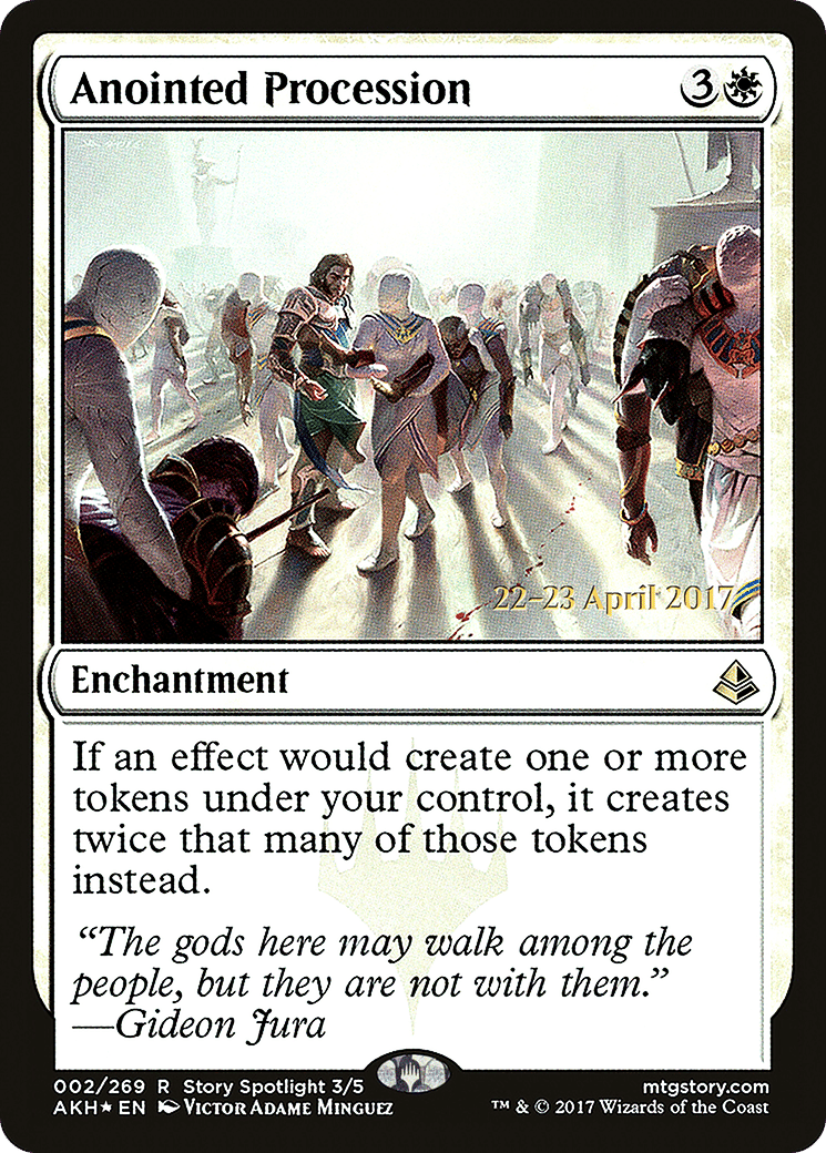 Anointed Procession — Amonkhet Promos — Magic: The Gathering