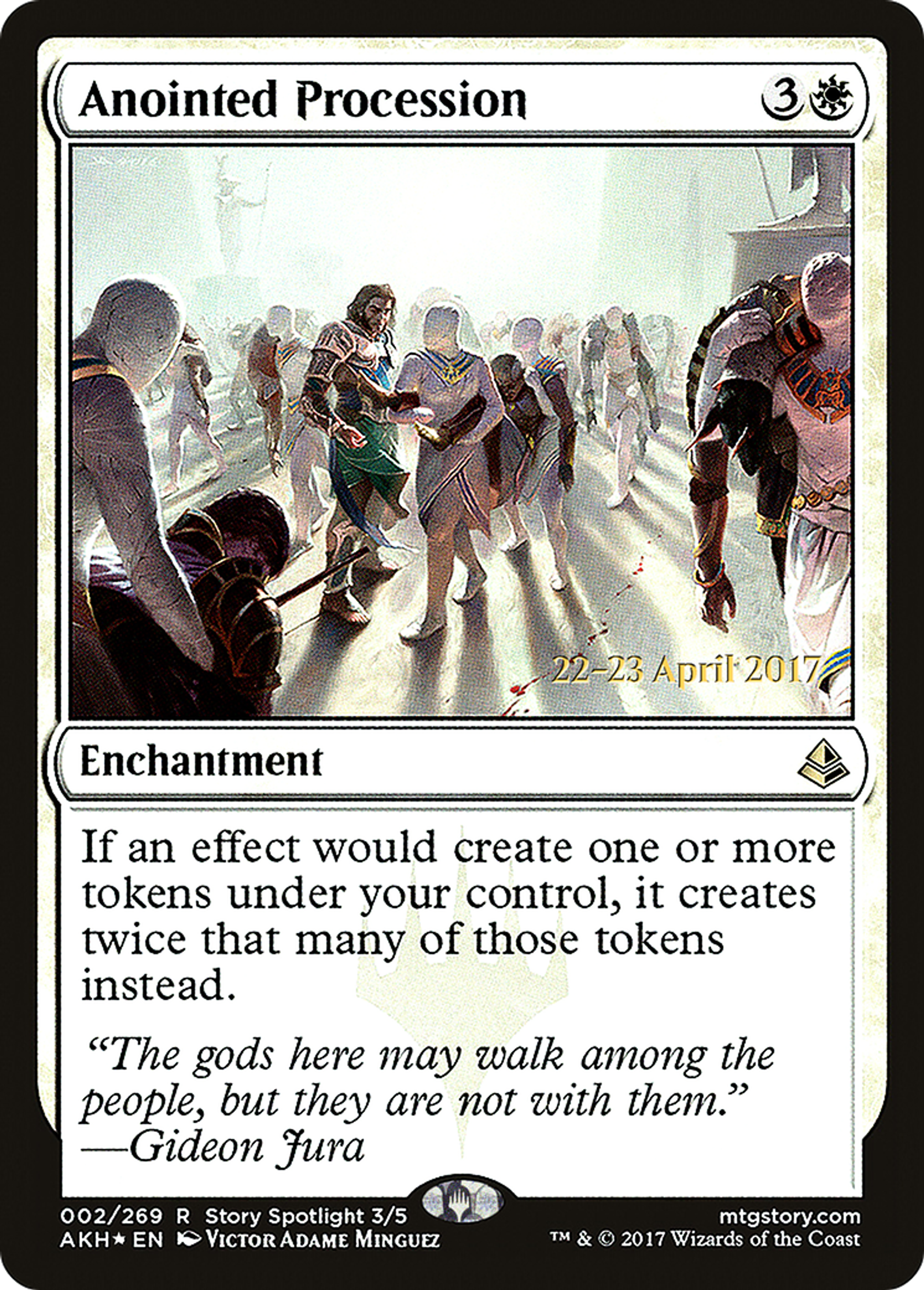 Anointed Procession — Amonkhet Promos — Magic: The Gathering