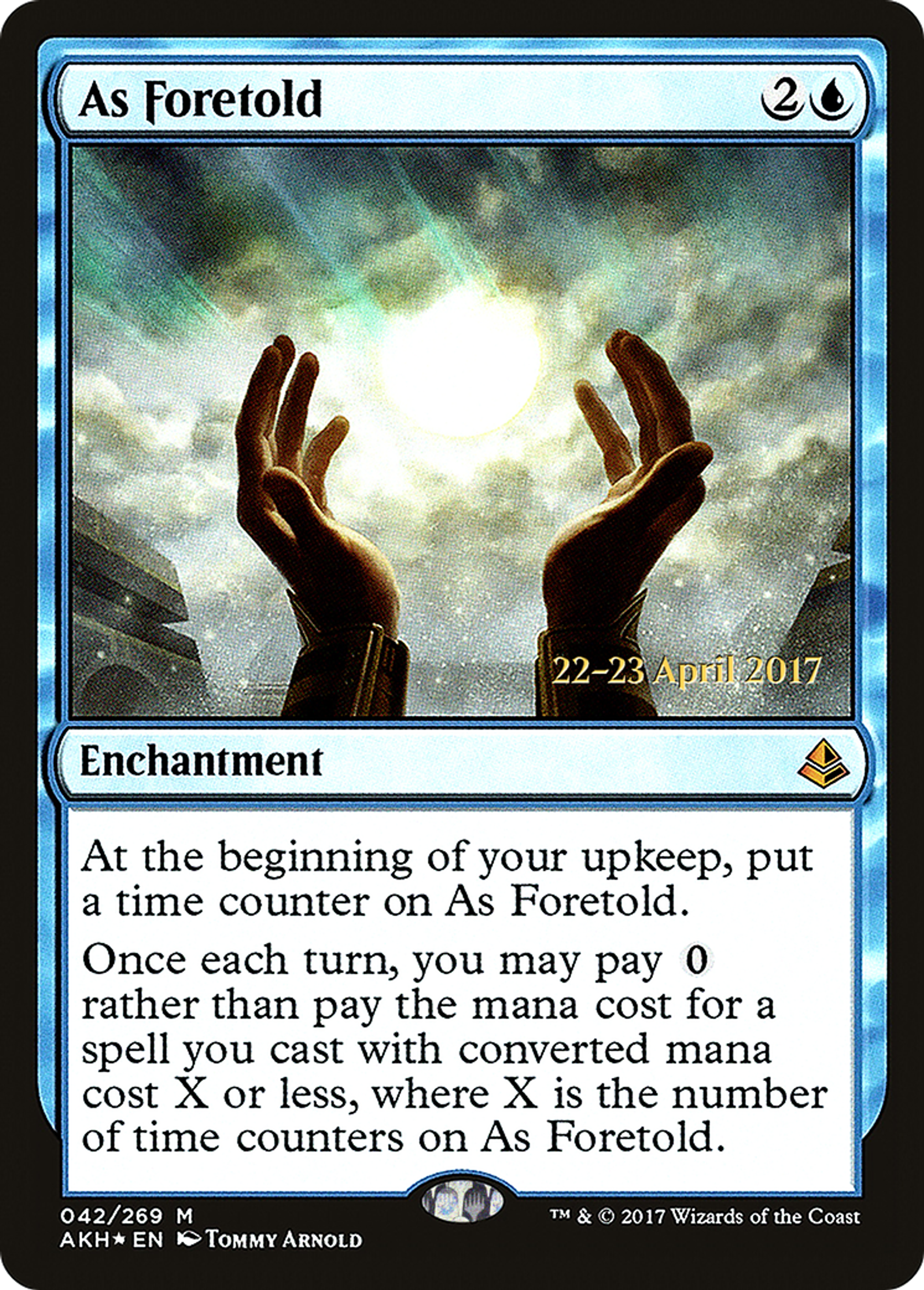 As Foretold — Amonkhet Promos — Magic: The Gathering