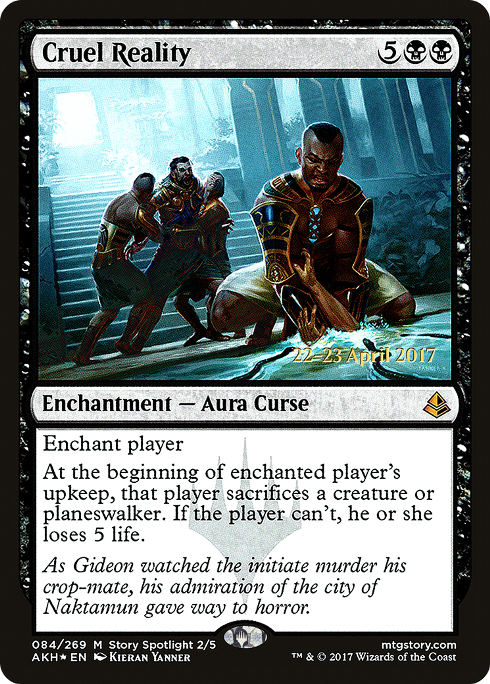 Cruel Reality — Amonkhet Promos — Magic: The Gathering
