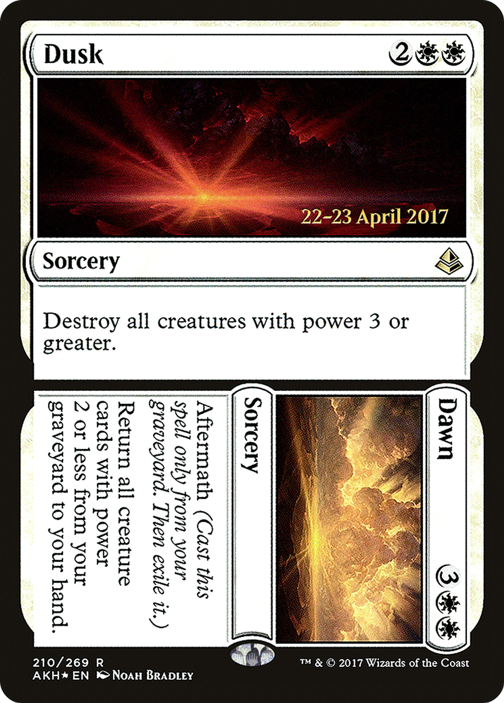 Dusk // Dawn — Amonkhet Promos — Magic: The Gathering