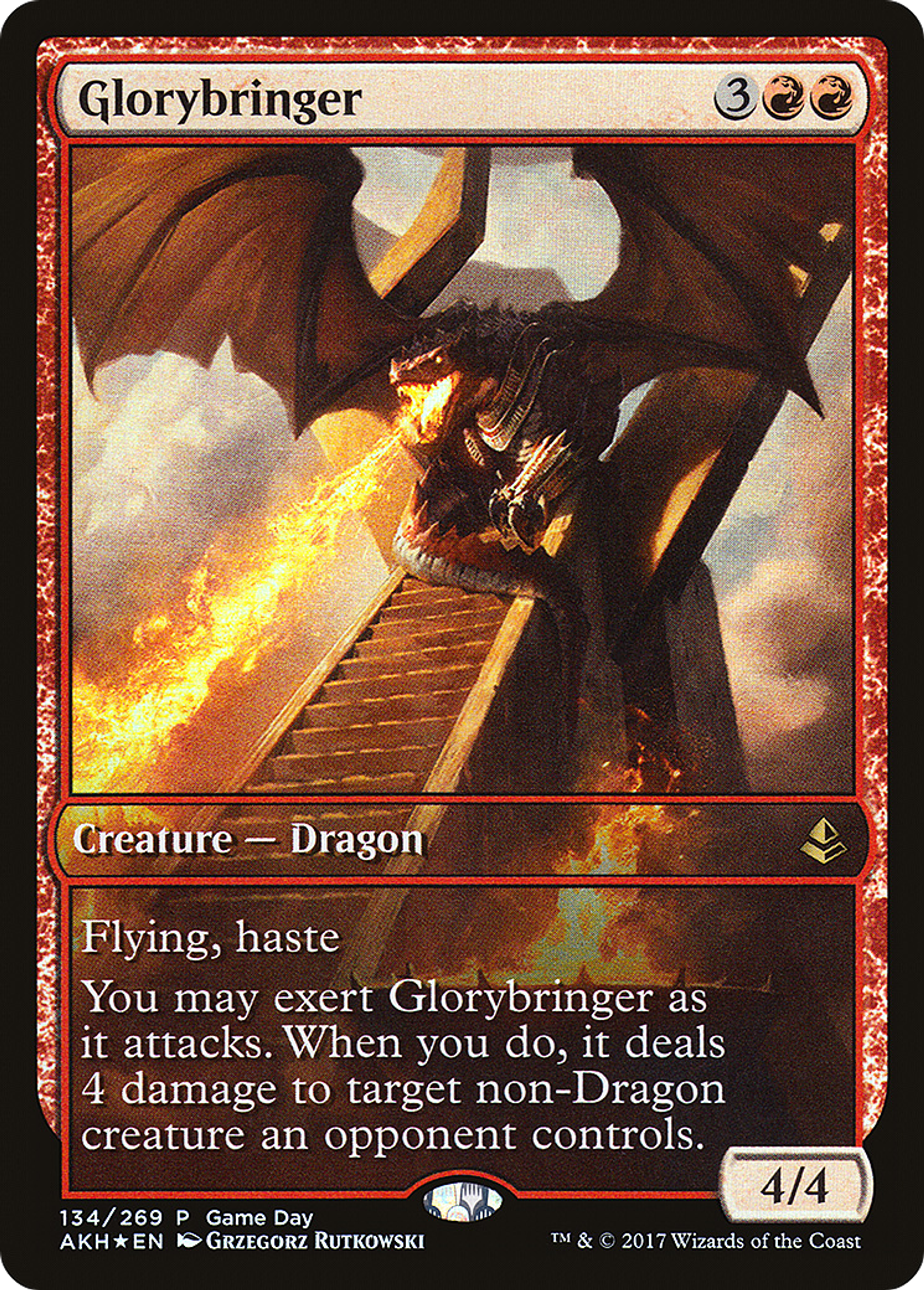 Glorybringer — Amonkhet Promos — Magic: The Gathering