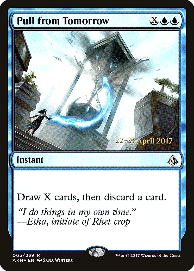 Pull from Tomorrow — Amonkhet Promos — Magic: The Gathering