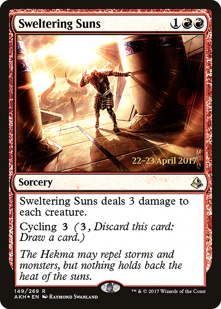 Sweltering Suns — Amonkhet Promos — Magic: The Gathering